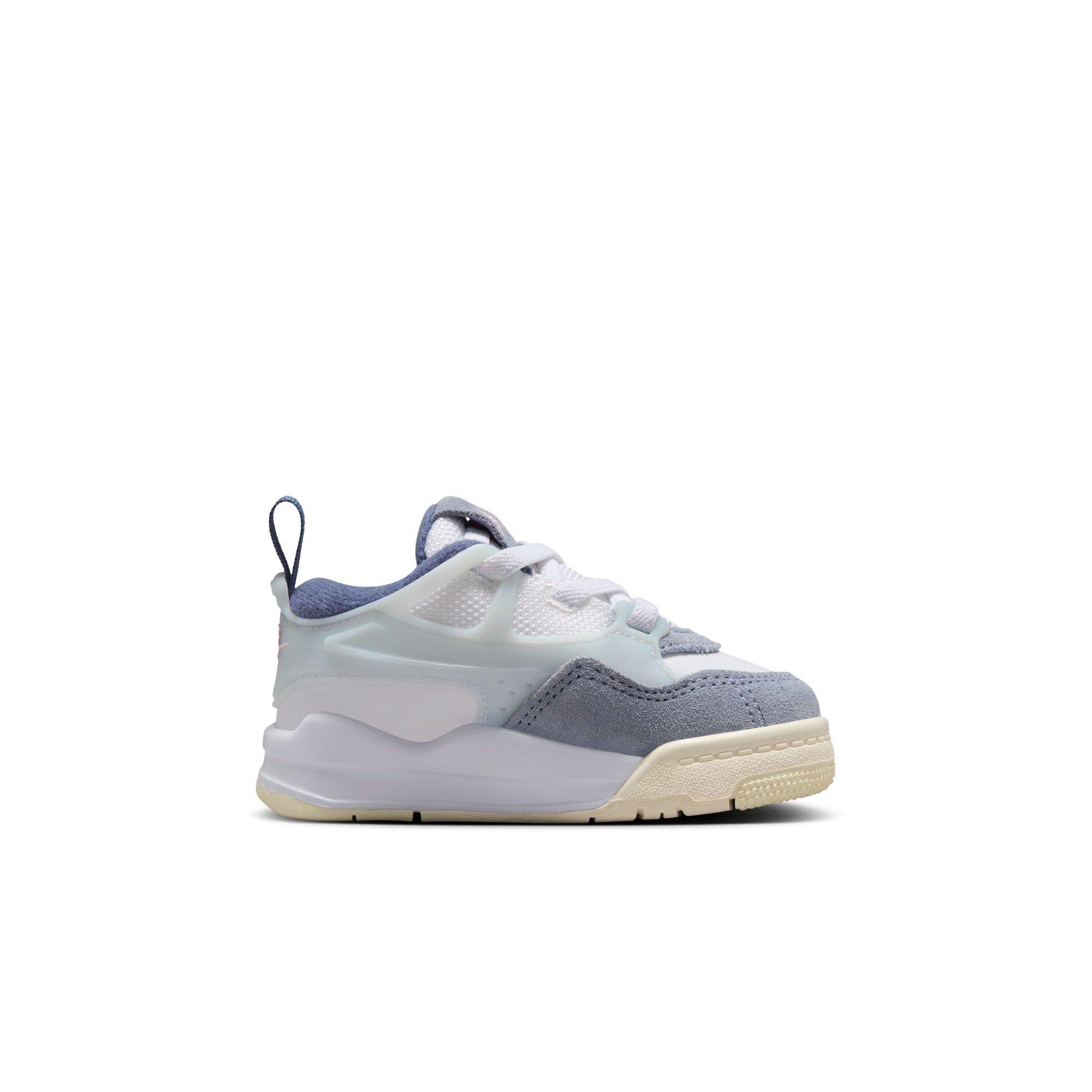 Jordan 4 RM Toddler Girls' "White/Prism Pink/Diffused Blue" Shoe