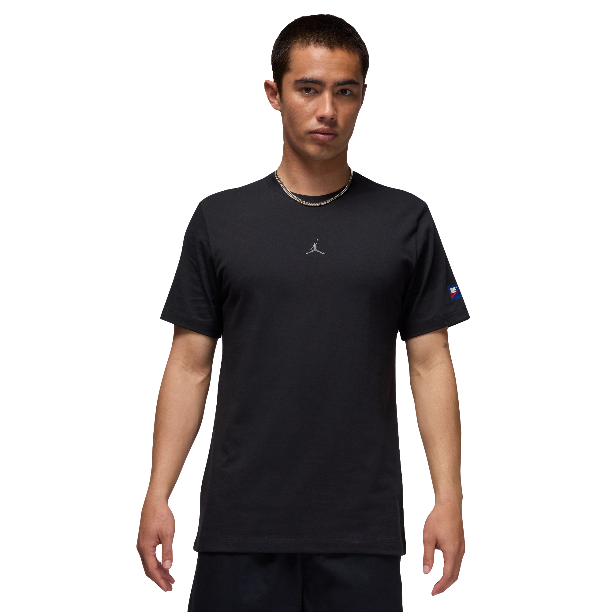 Jordan Men's Flight Essentials AJ1 Tee-Black - BLACK Thumbnail View 1