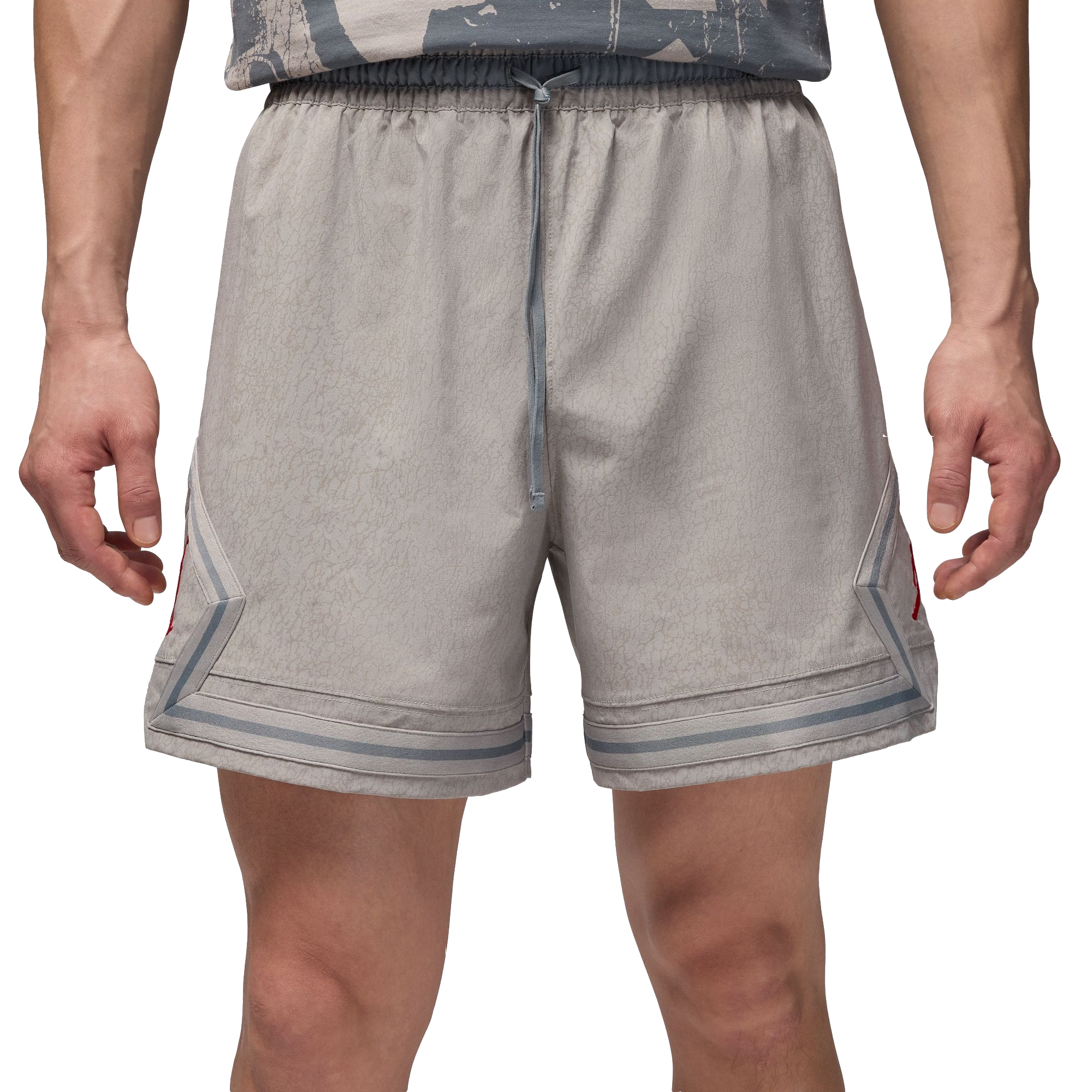 Jordan Men's Woven Diamond Shorts - GREY