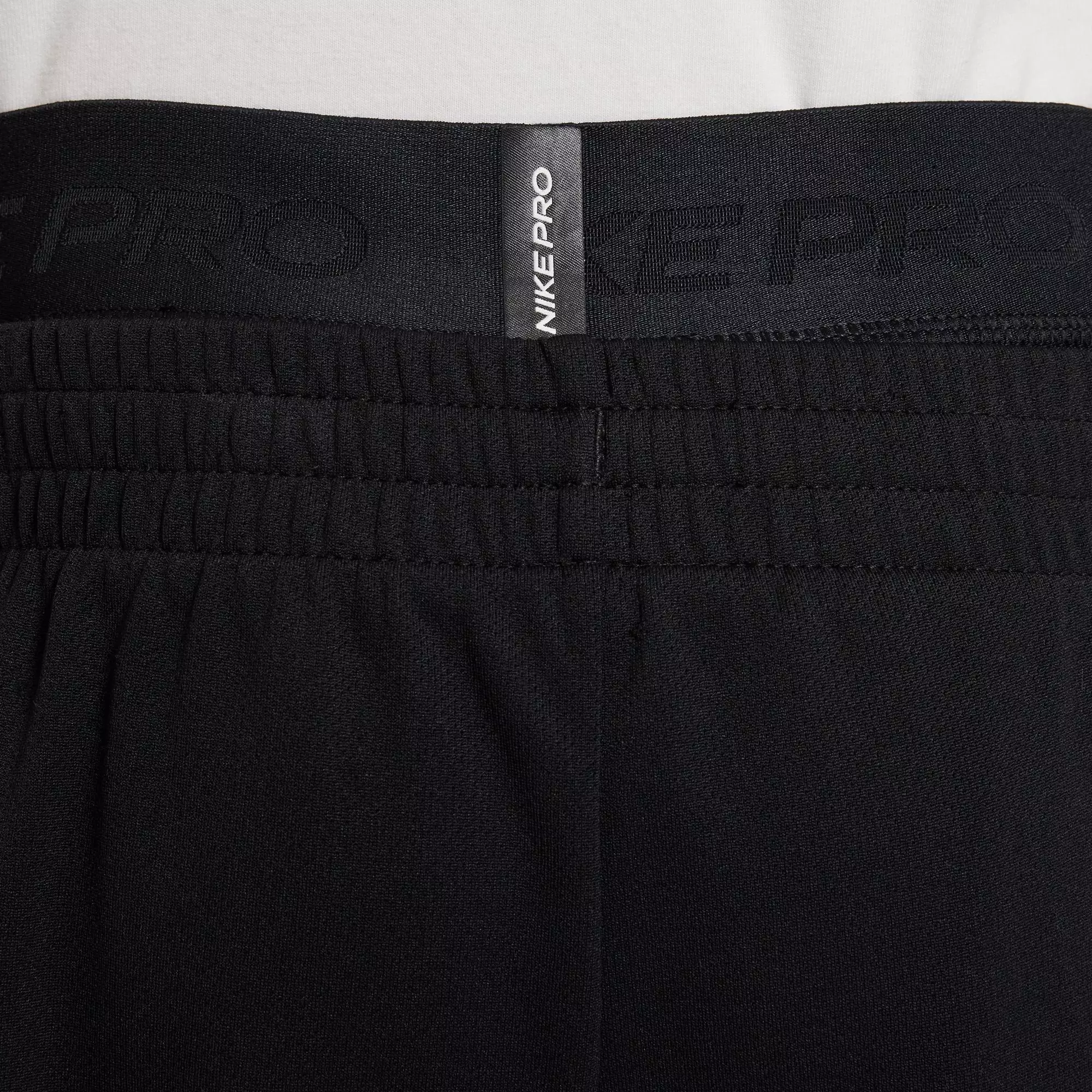 Nike Big Boys' Pro Dri-FIT 3/4-Length Tights - BLACK