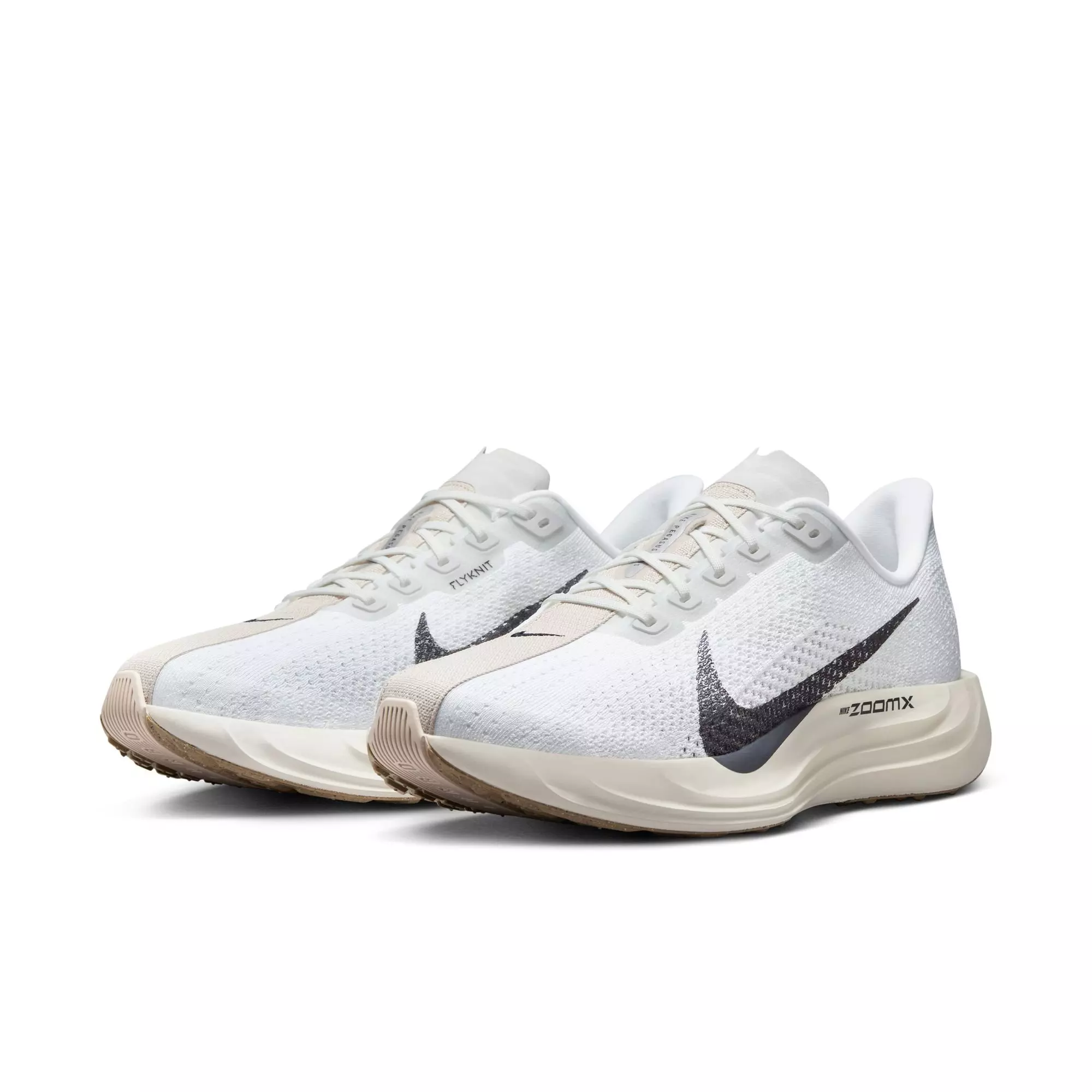 Nike Pegasus Plus "White/Anthracite/Sail/Lt Orewood Brown" Men's Road Running Shoe - WHITE/TAN