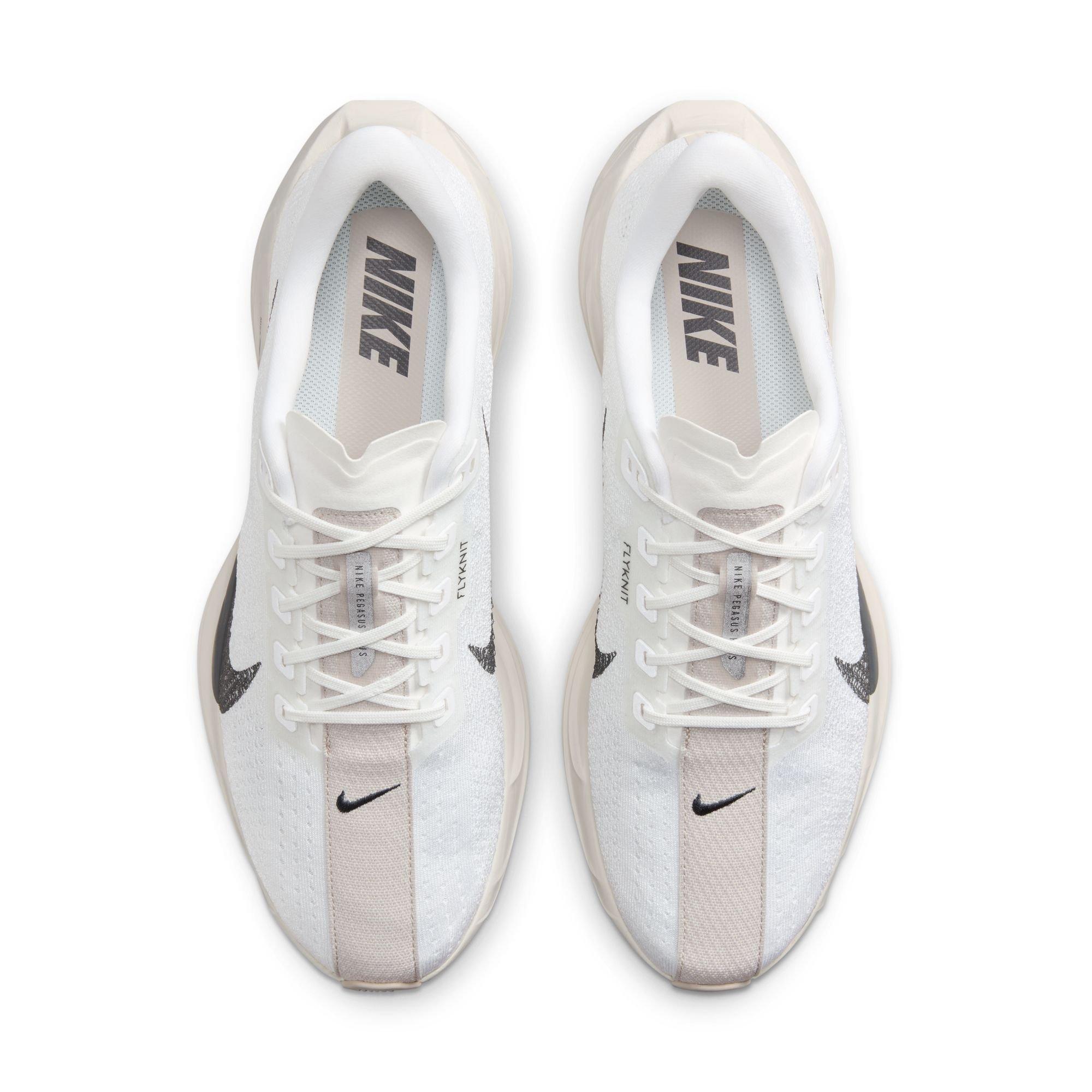 Nike Pegasus Plus "White/Anthracite/Sail/Lt Orewood Brown" Men's Road Running Shoe - WHITE/TAN Thumbnail View 7