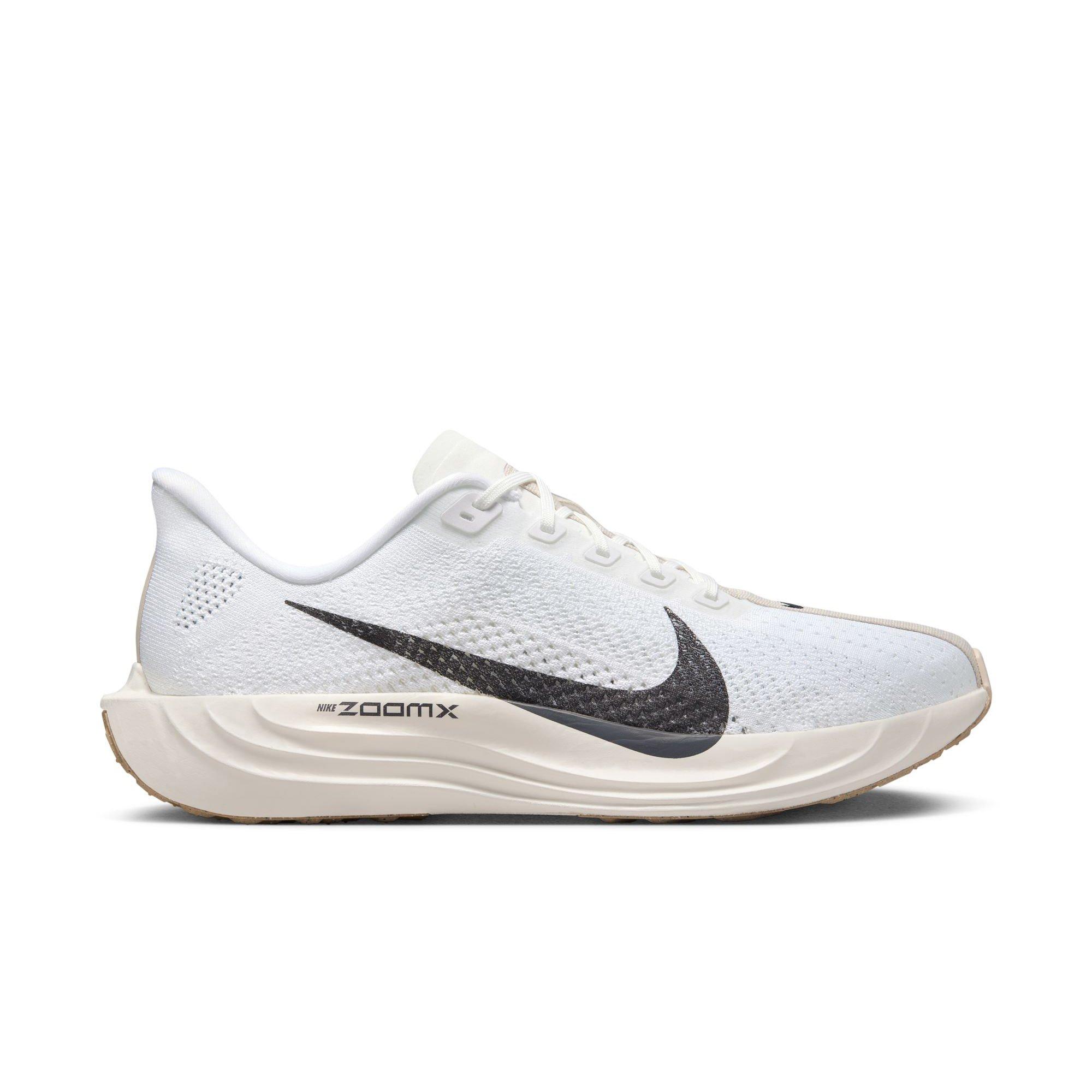Nike Pegasus Plus "White/Anthracite/Sail/Lt Orewood Brown" Men's Road Running Shoe - WHITE/TAN Thumbnail View 1