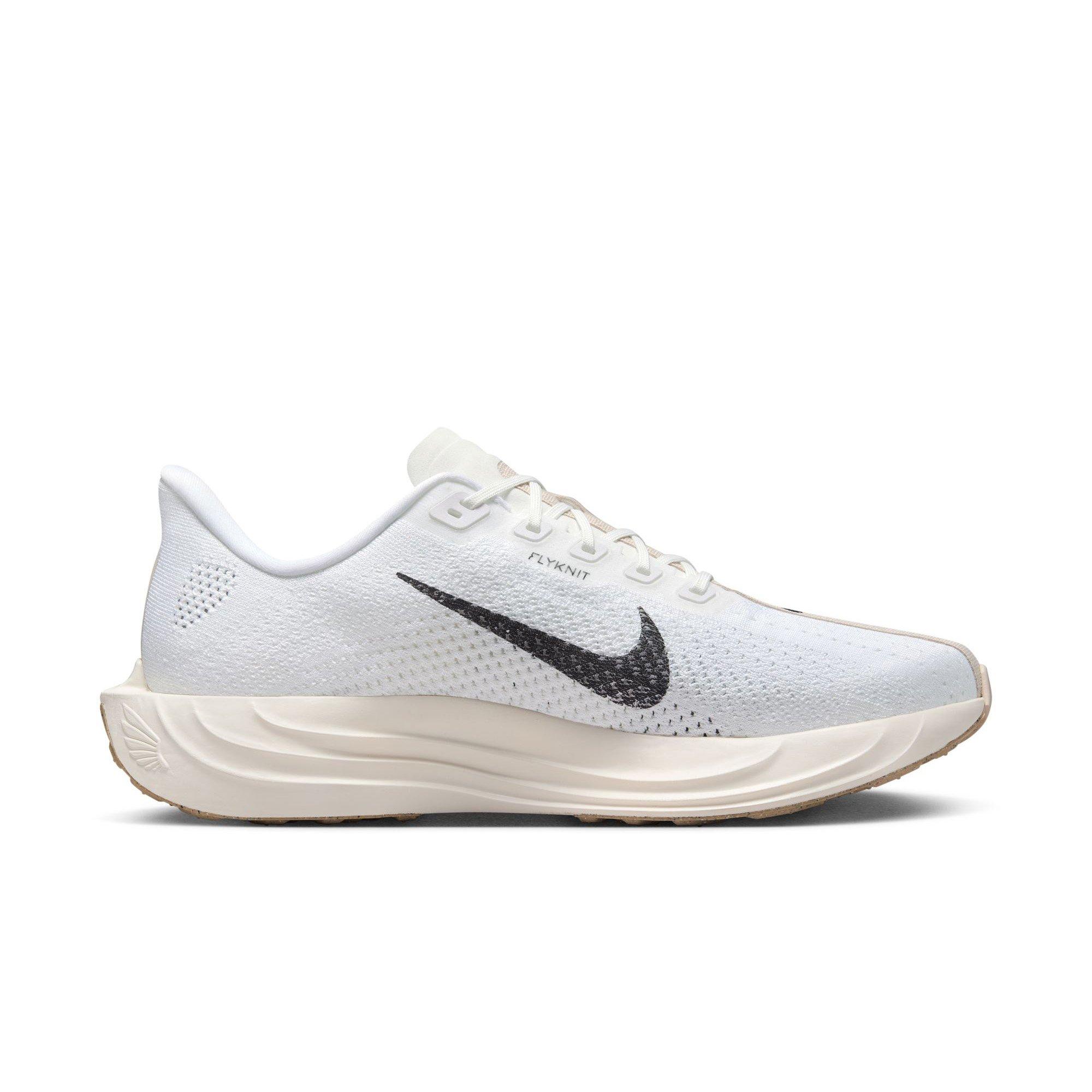 Nike Pegasus Plus "White/Anthracite/Sail/Lt Orewood Brown" Men's Road Running Shoe - WHITE/TAN Thumbnail View 2