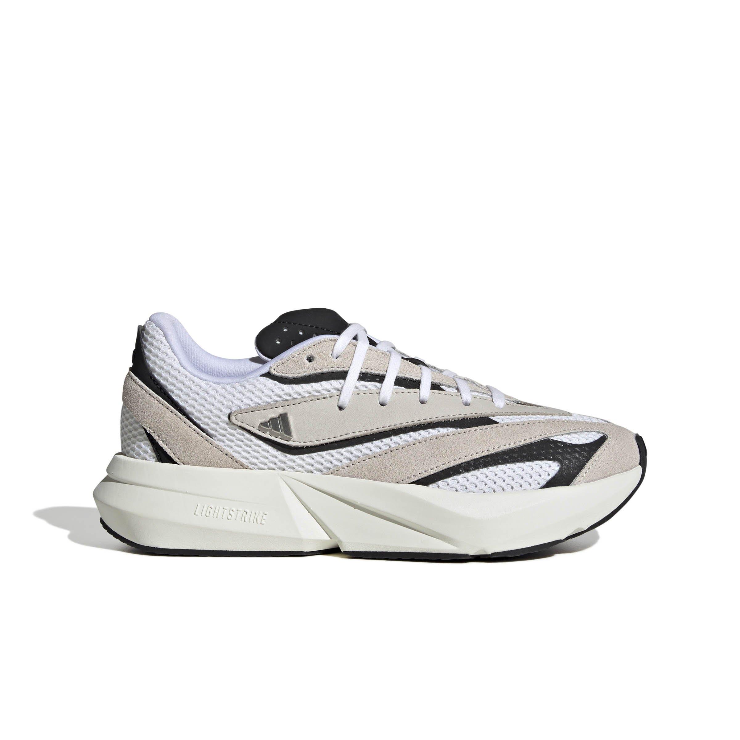 adidas Lightblaze "Alumina/Silver Metallic/Core Black" Women's Running Shoe - BLACK/SILVER/GREY Thumbnail View 1