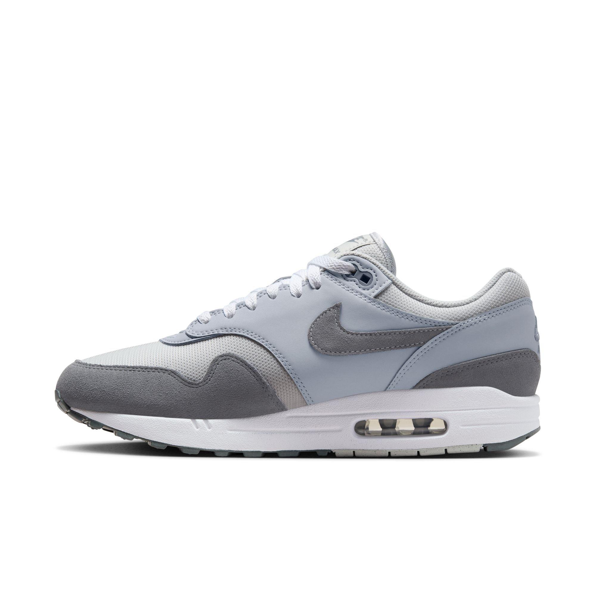 Nike Air Max 1 "Photon Dust/Smoke Grey/Wolf Grey/White" Men's Shoe - GREY/WHITE Thumbnail View 4