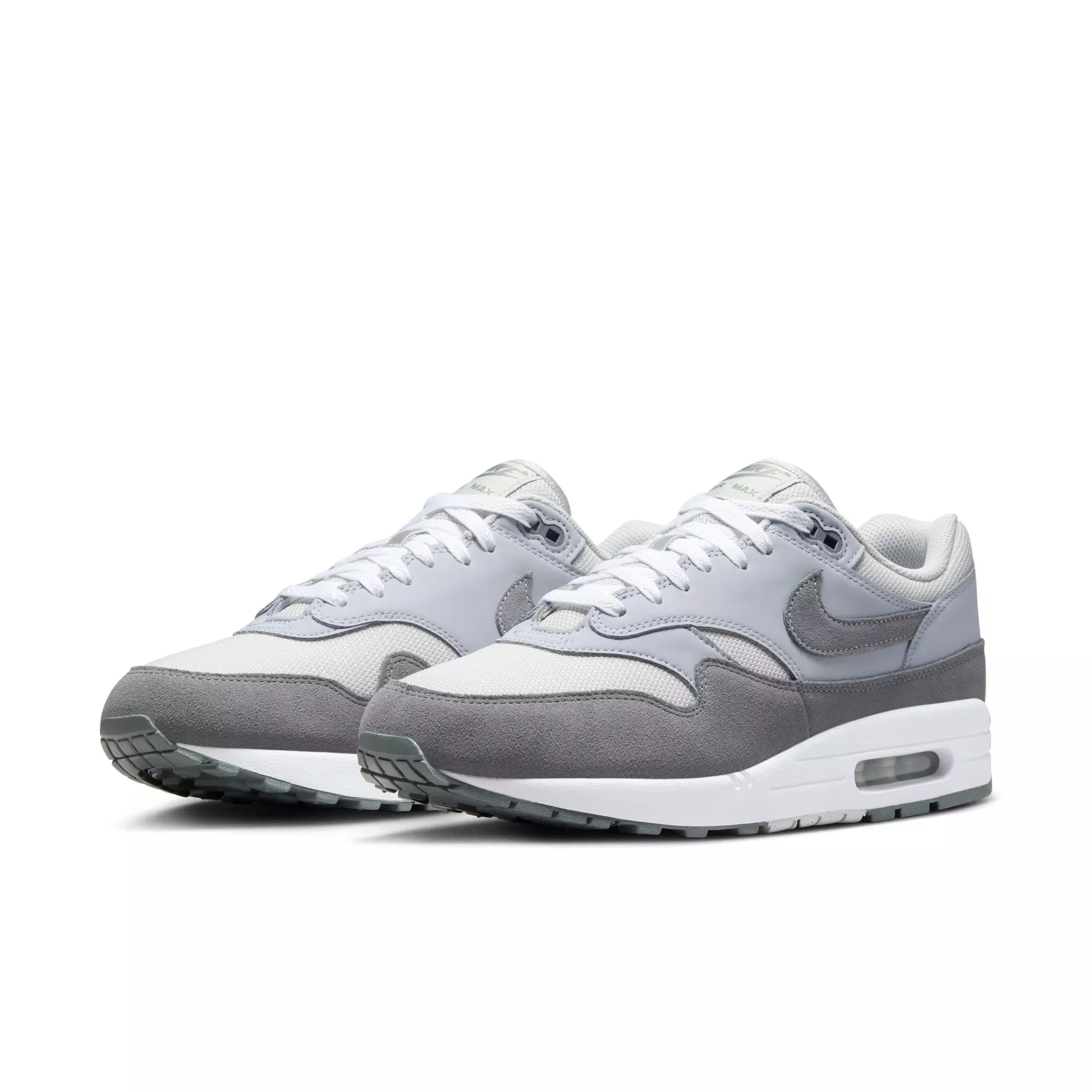 Nike Air Max 1 "Photon Dust/Smoke Grey/Wolf Grey/White" Men's Shoe - GREY/WHITE