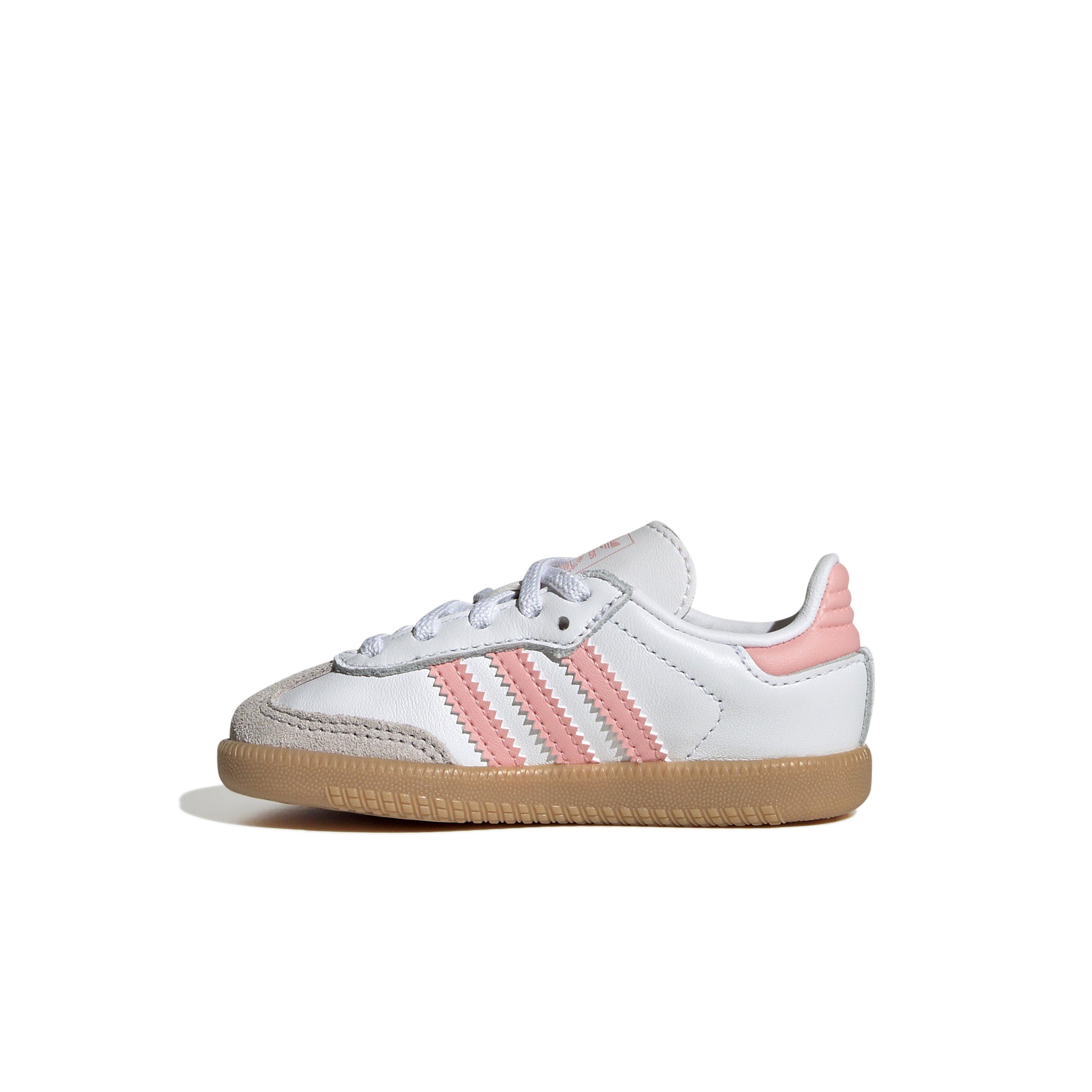 adidas Originals Samba OG Toddler Girls' Shoe - White/Pink