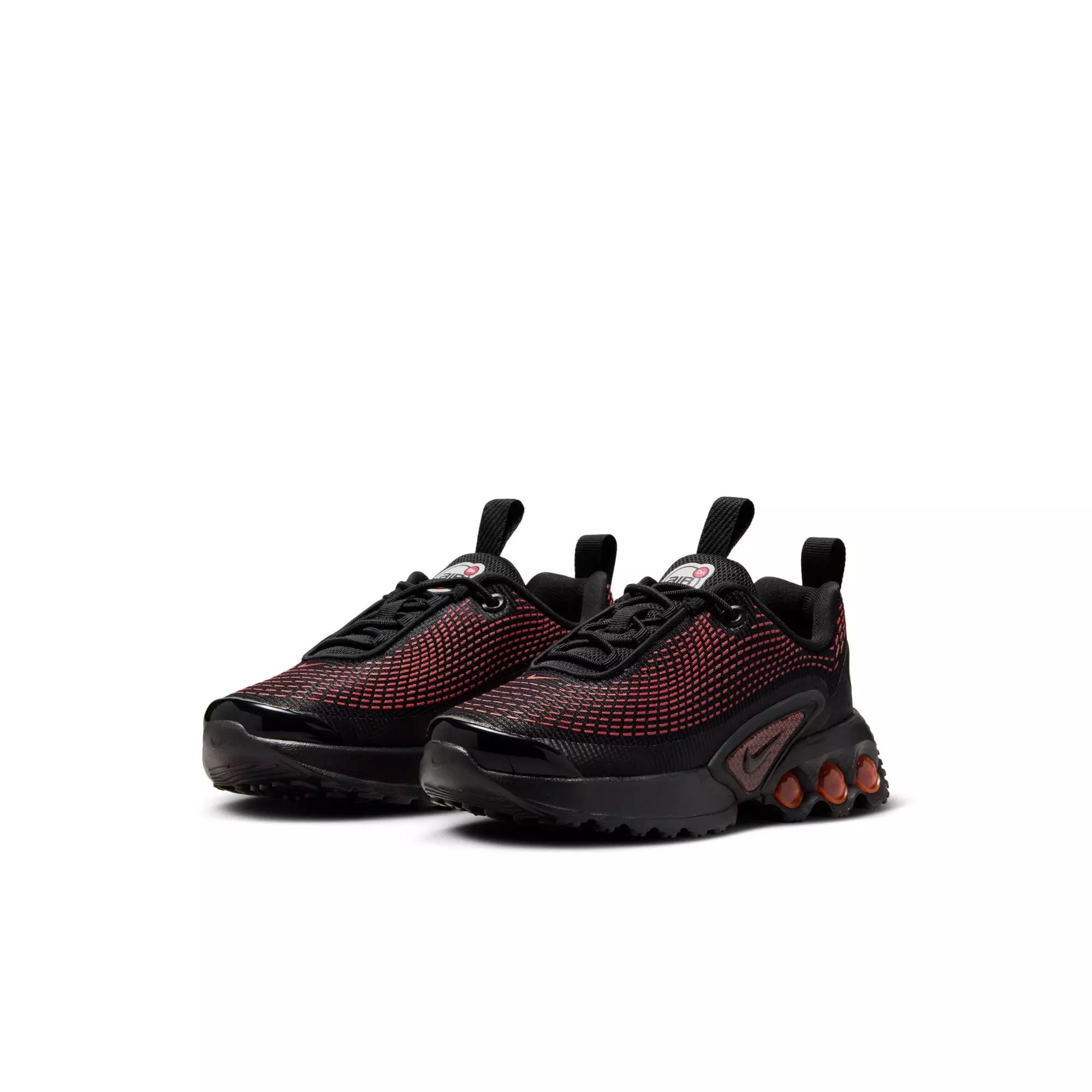 Nike Air Max Dn "Black/Bright Crimson" Toddler Boys' Shoe - BLACK/CRIMSON