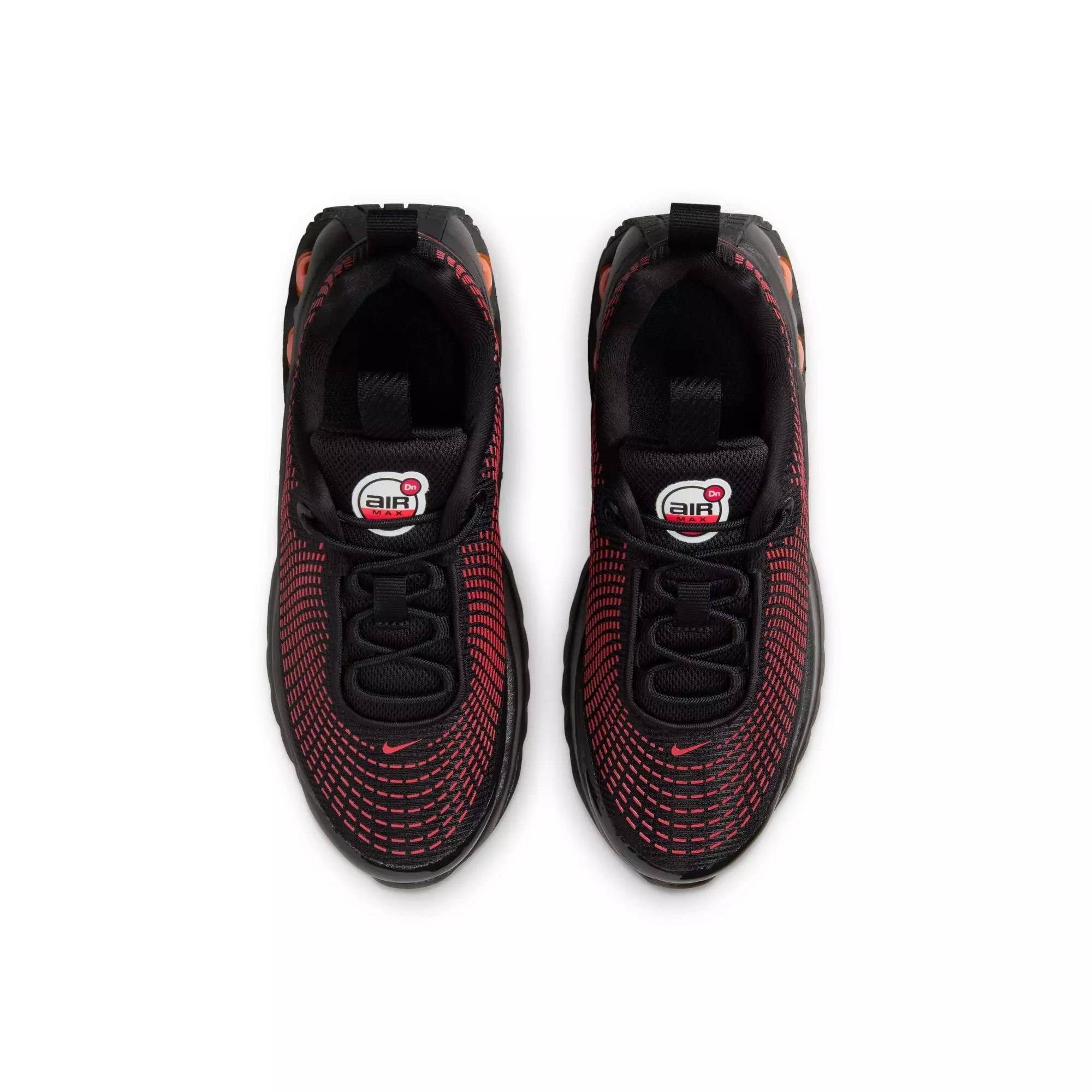 Nike Air Max Dn "Black/Bright Crimson" Toddler Boys' Shoe - BLACK/CRIMSON