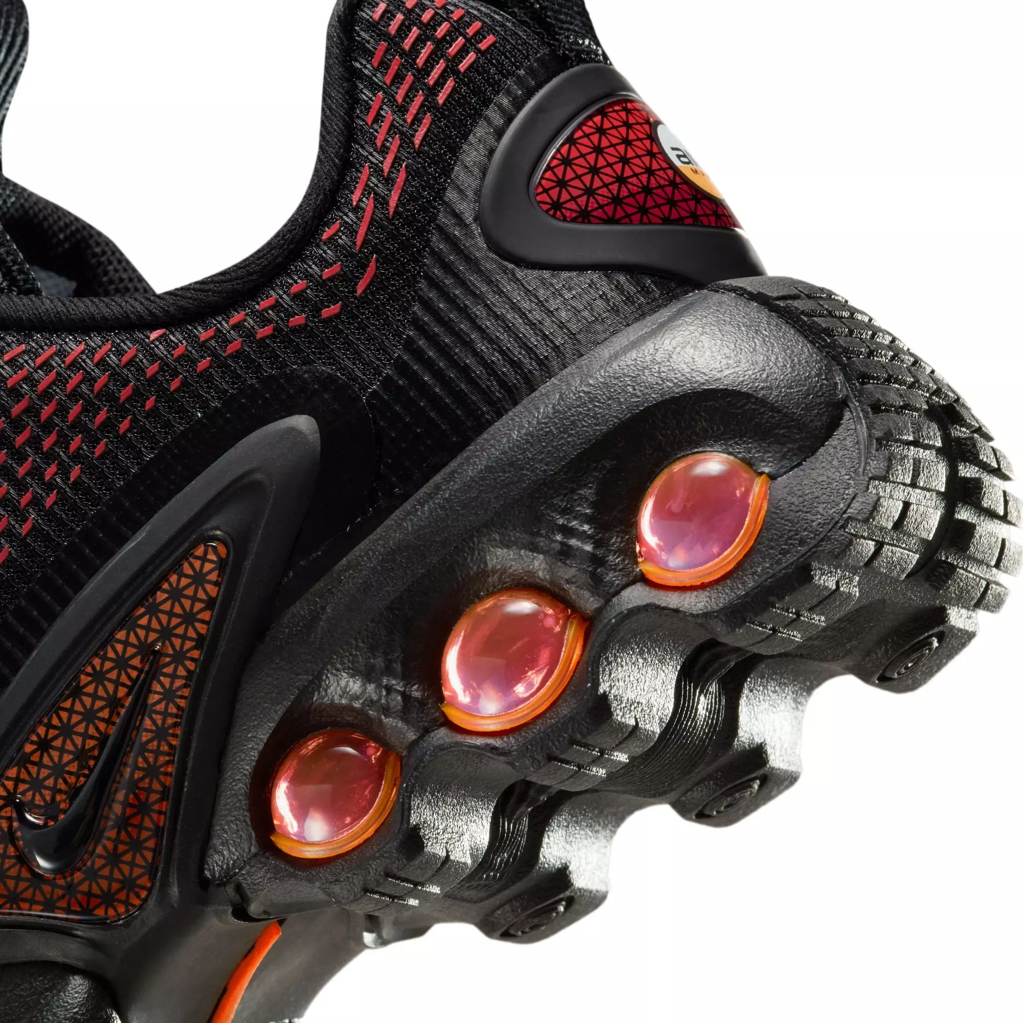 Nike Air Max Dn "Black/Bright Crimson" Preschool Boys' Shoe - BLACK/CRIMSON