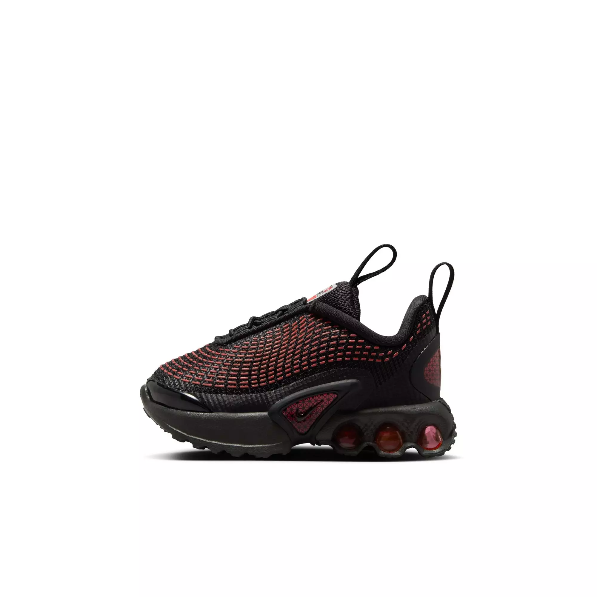 Nike Air Max Dn "Black/Bright Crimson" Toddler Boys' Shoe
