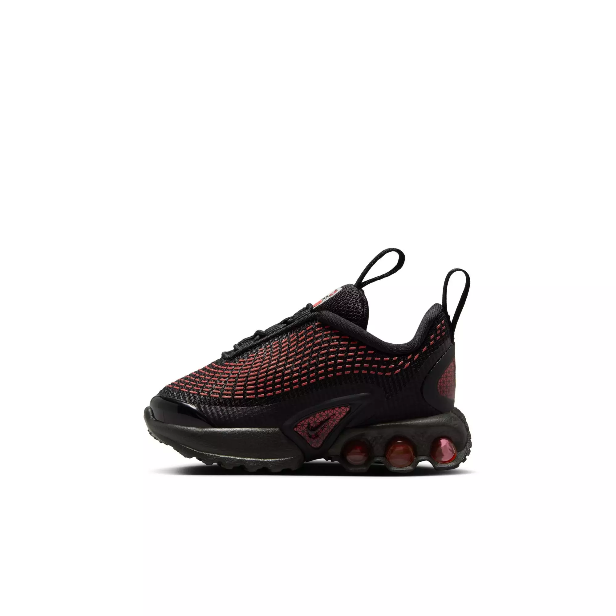 Nike Air Max Dn "Black/Bright Crimson" Toddler Boys' Shoe