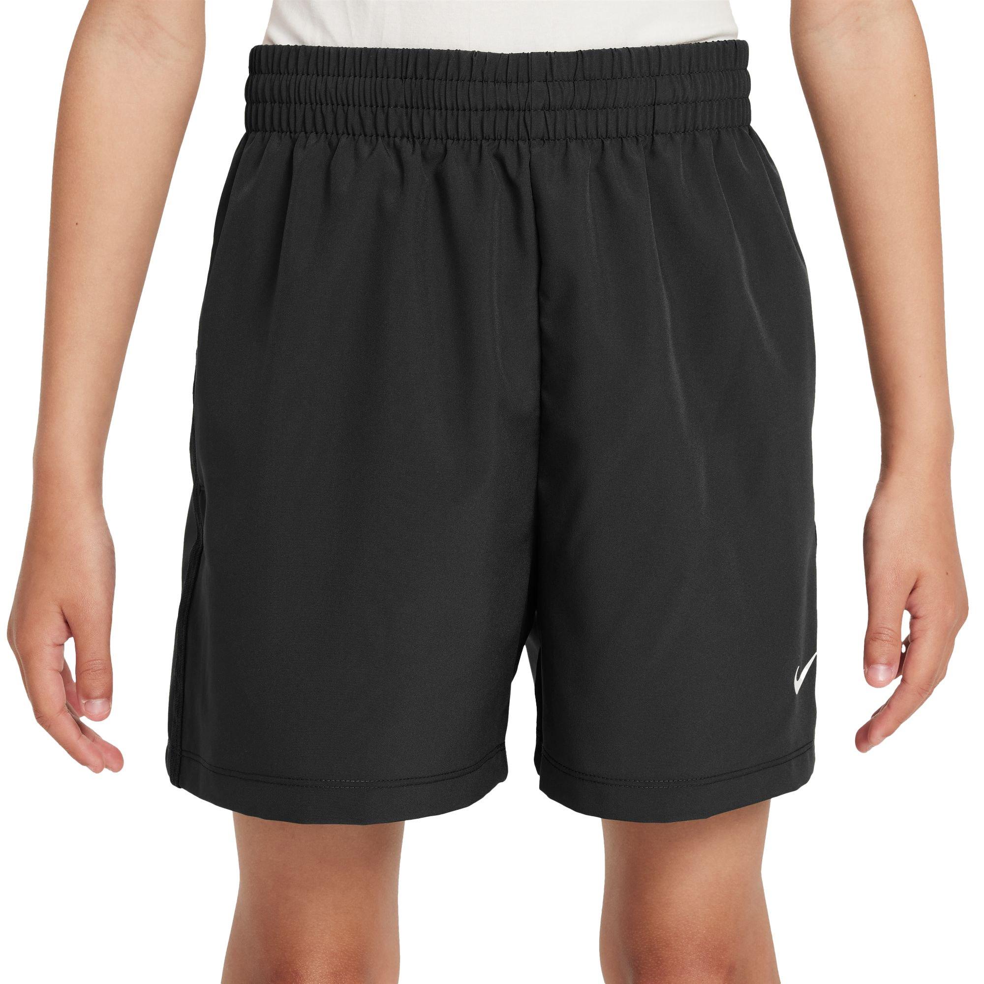 Nike Big Boys' Multi Dri-FIT Woven Shorts - BLACK