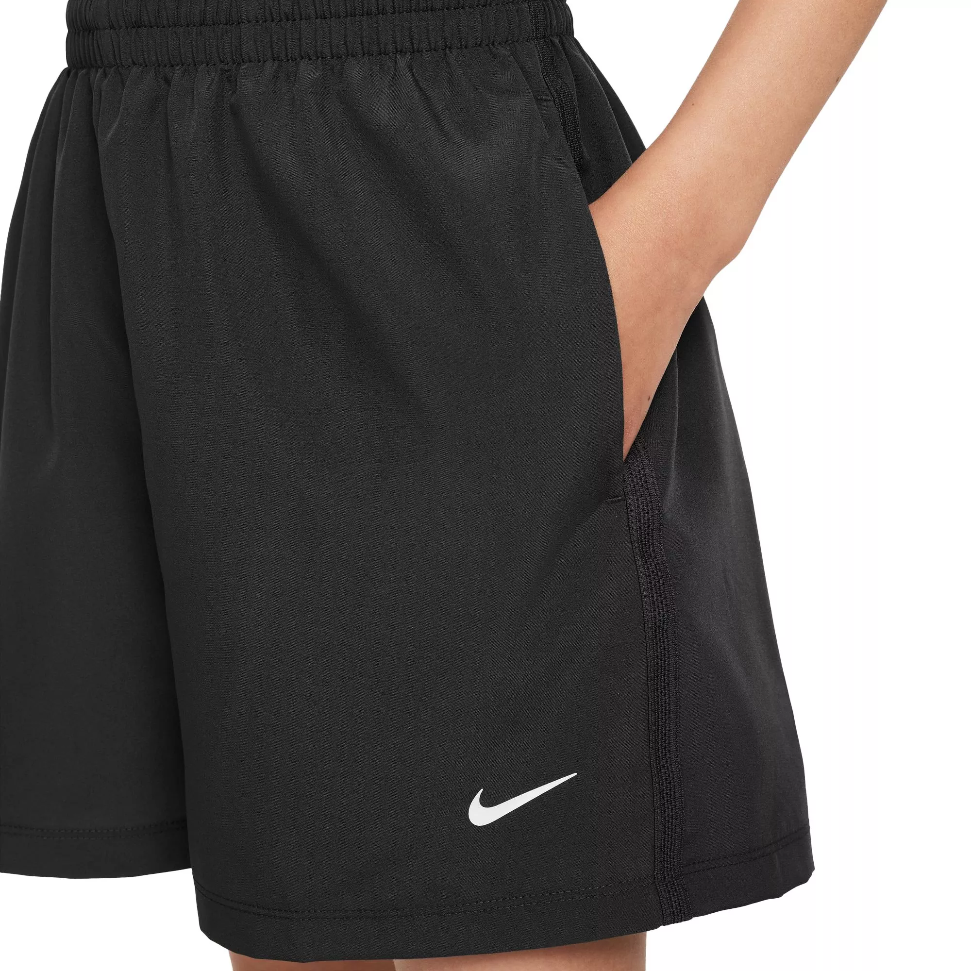 Nike Big Boys' Multi Dri-FIT Woven Shorts - BLACK