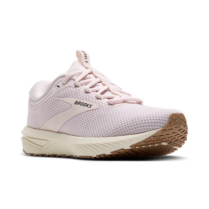 Brooks Revel 7 "Orchid Ice/Cream" Women's Running Shoe - PINK/WHITE Thumbnail View 3