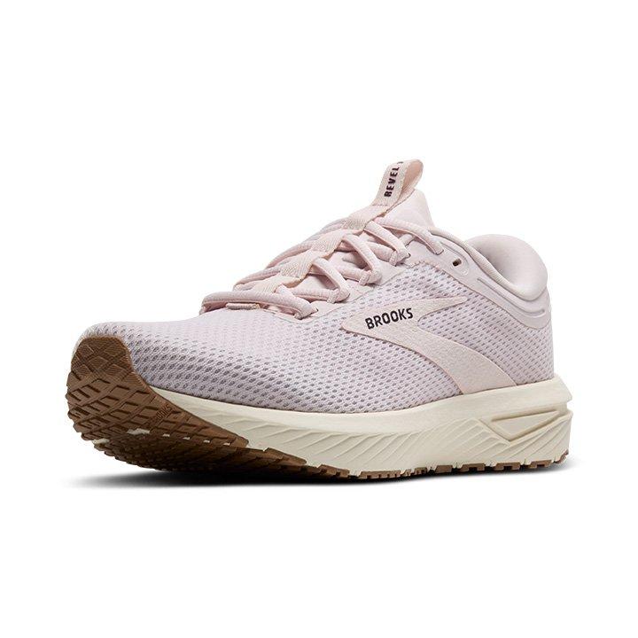 Brooks Revel 7 "Orchid Ice/Cream" Women's Running Shoe - PINK/WHITE Thumbnail View 7