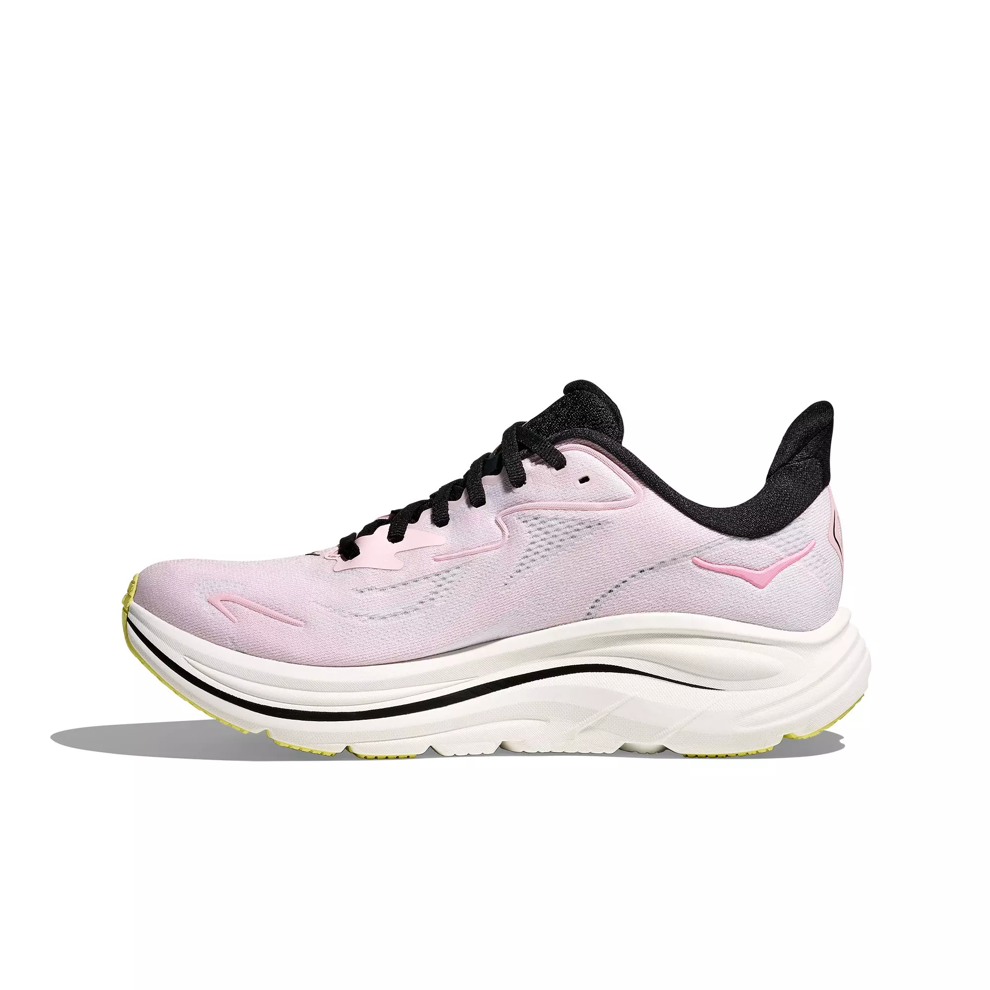 Hoka Clifton 10 "Carnation/Starlight Glow" Women's Running Shoe - WHITE/PINK/BLACK