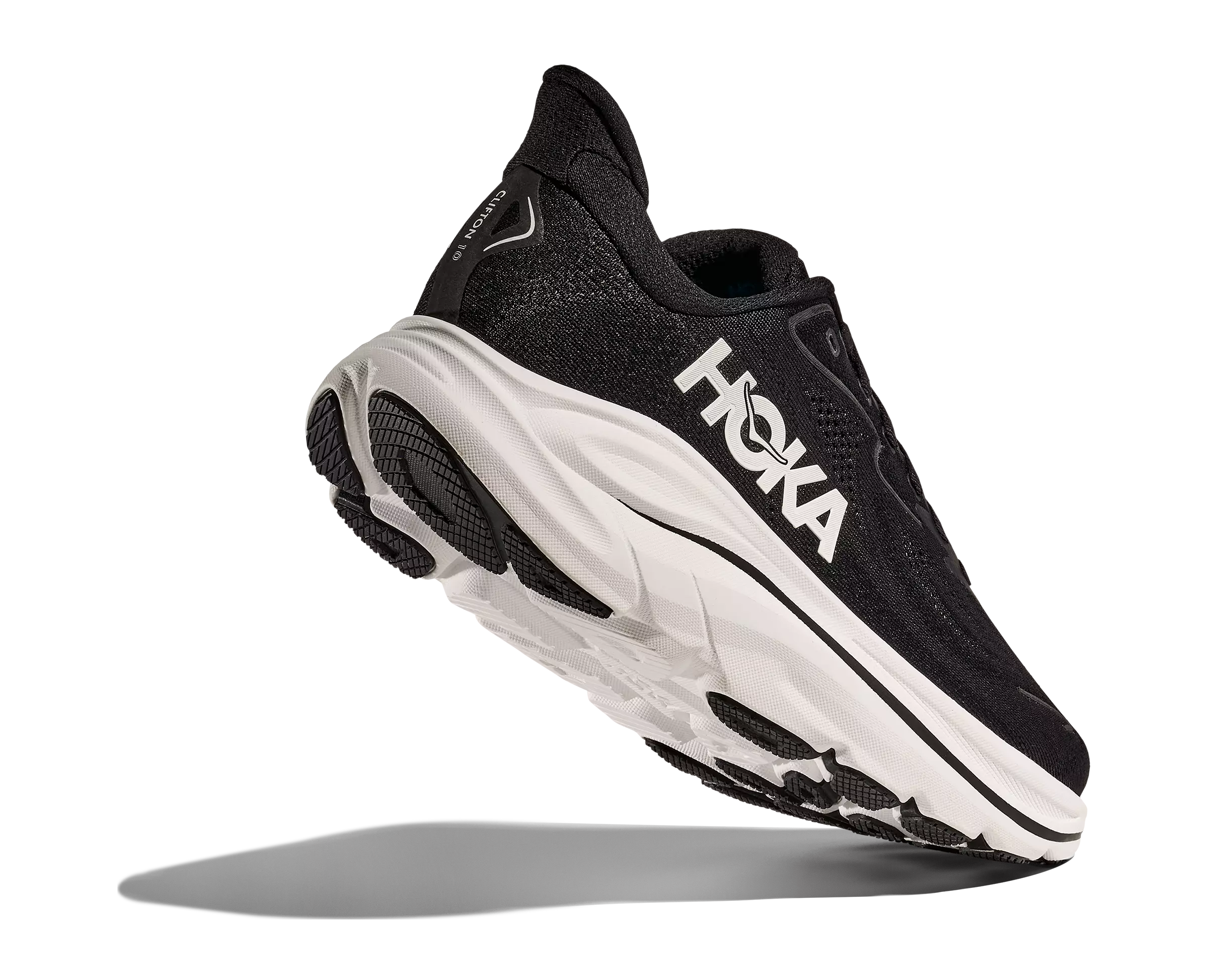 Hoka Clifton 10 "Black/White" Women's Running Shoe - BLACK/WHITE