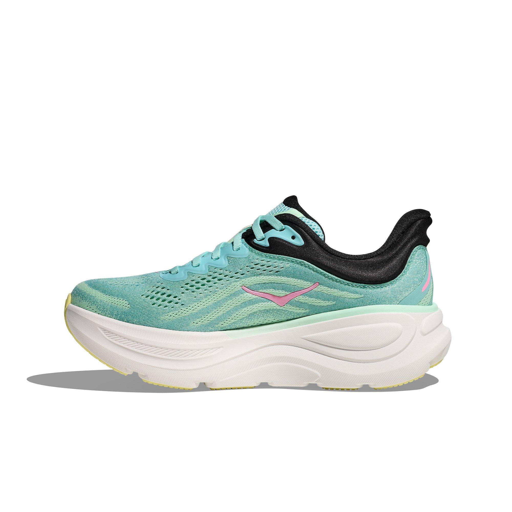Hoka Bondi 9 "Mint Fluorite" Women's Shoe - MINT FLUORITE/BLUE SPARK Thumbnail View 2