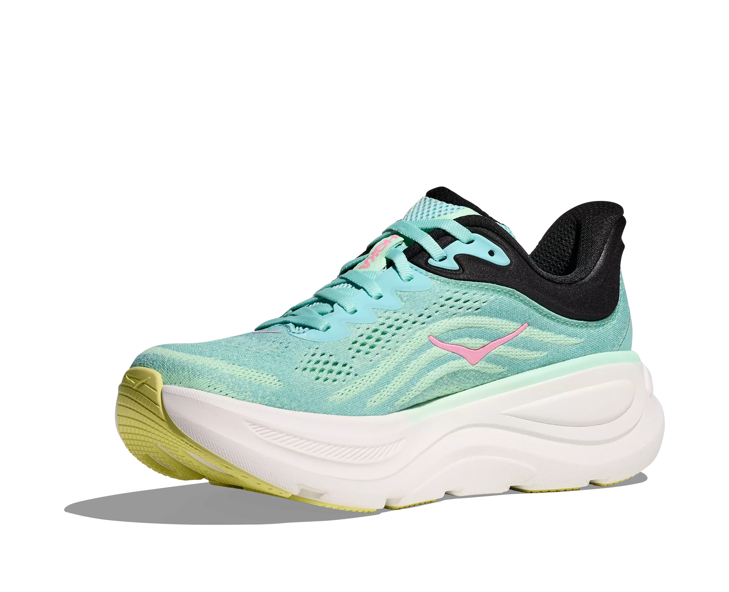 Hoka Bondi 9 "Mint Fluorite" Women's Shoe - MINT FLUORITE/BLUE SPARK
