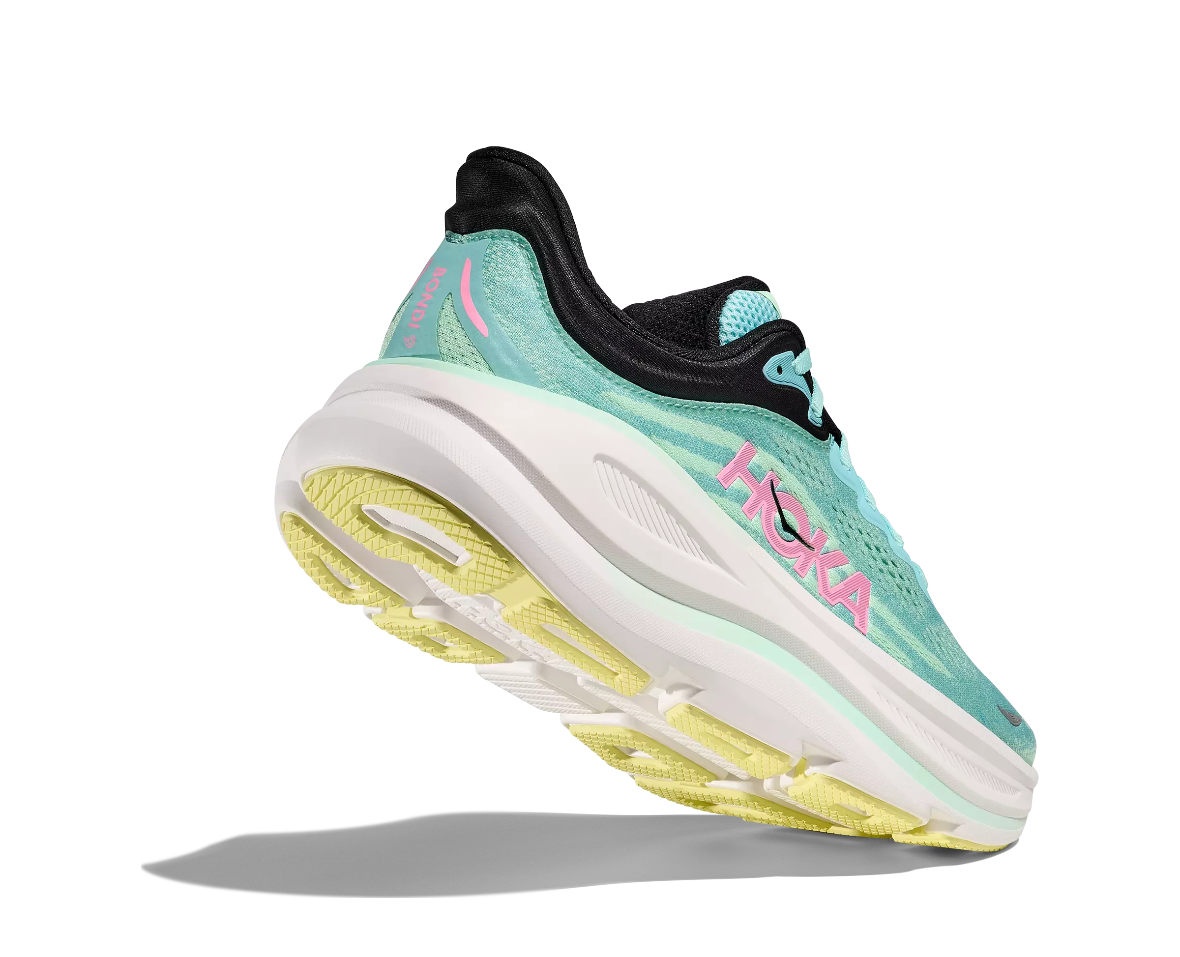 Hoka Bondi 9 "Mint Fluorite" Women's Shoe - MINT FLUORITE/BLUE SPARK