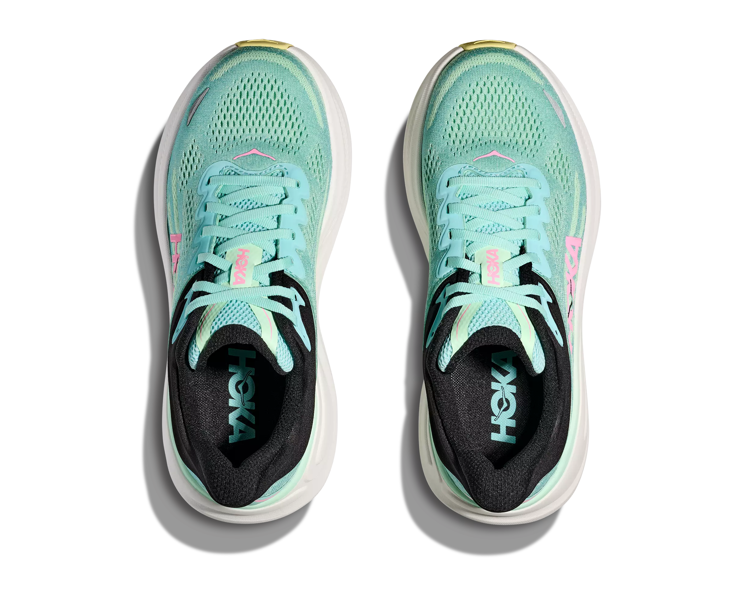 Hoka Bondi 9 "Mint Fluorite" Women's Shoe - MINT FLUORITE/BLUE SPARK
