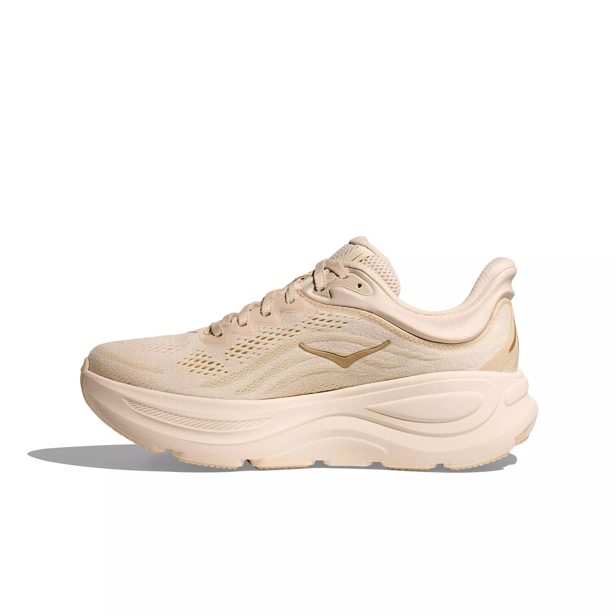 Hoka Bondi 9 "Vanilla/Birch" Women's Running Shoe - CREAM