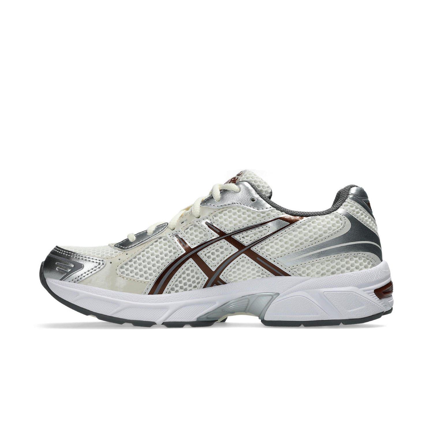 ASICS GEL-1130 "Cream/Reddish Brown" Women's Shoe - CREAM/RED Thumbnail View 2