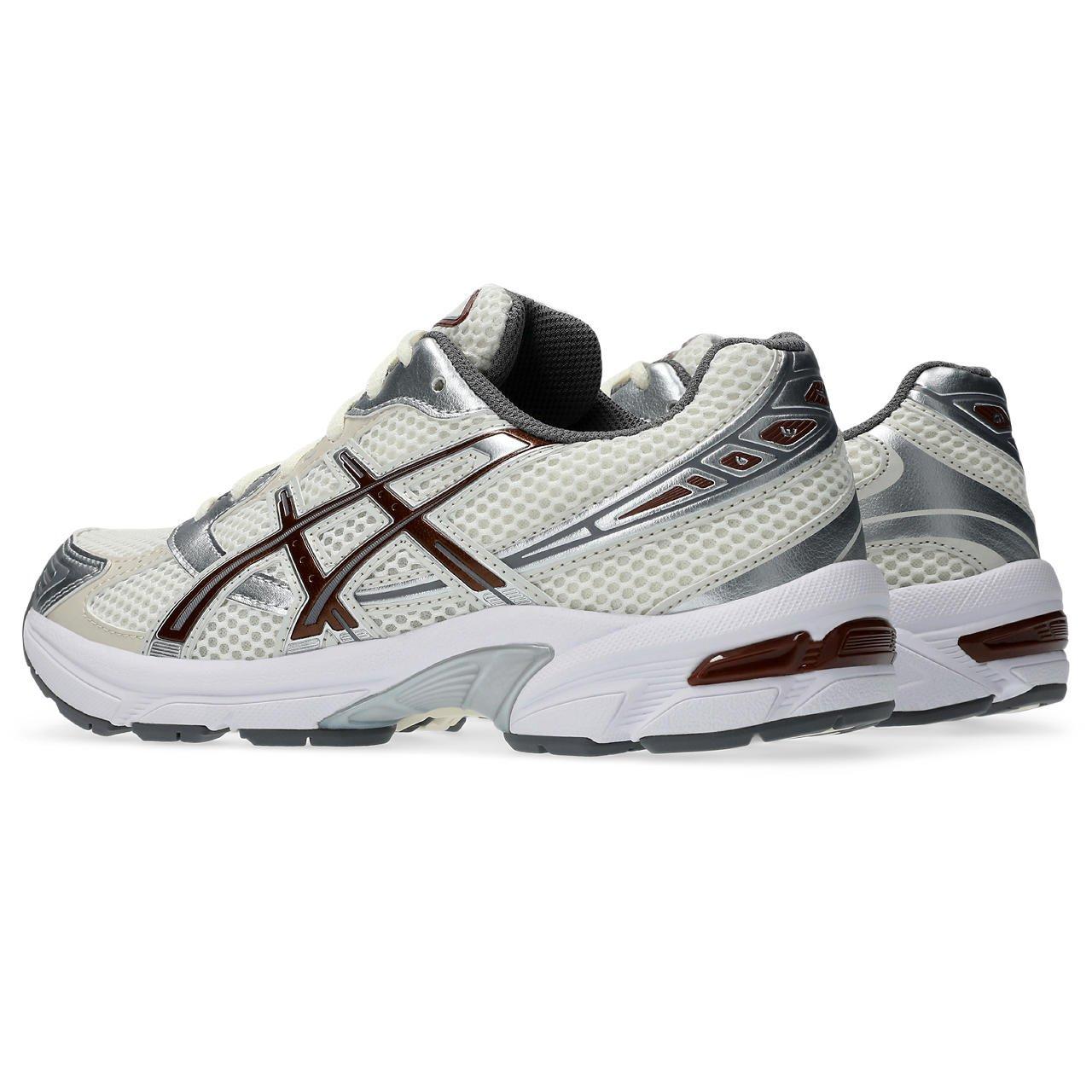 ASICS GEL-1130 "Cream/Reddish Brown" Women's Shoe - CREAM/RED Thumbnail View 5