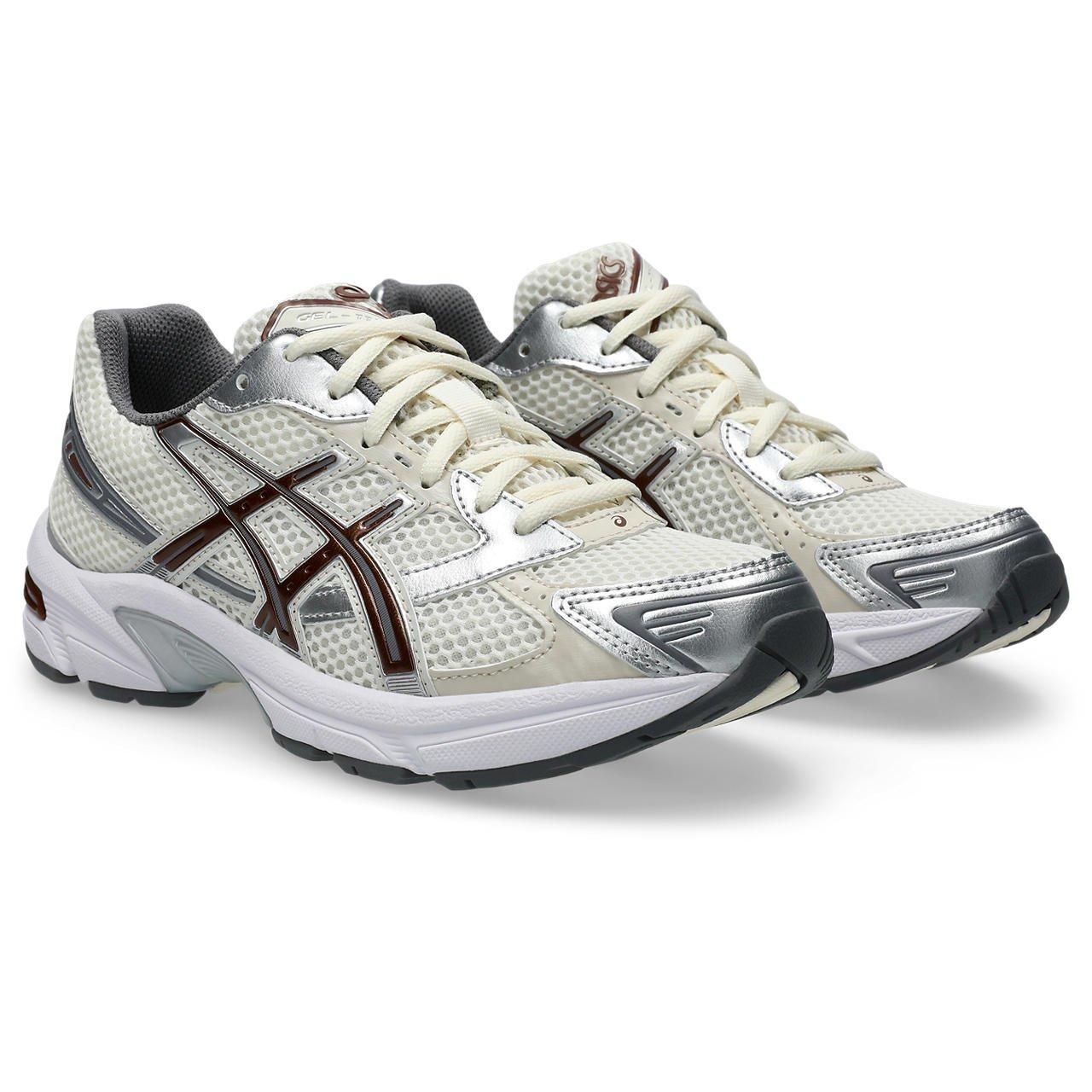 ASICS GEL-1130 "Cream/Reddish Brown" Women's Shoe - CREAM/RED Thumbnail View 6