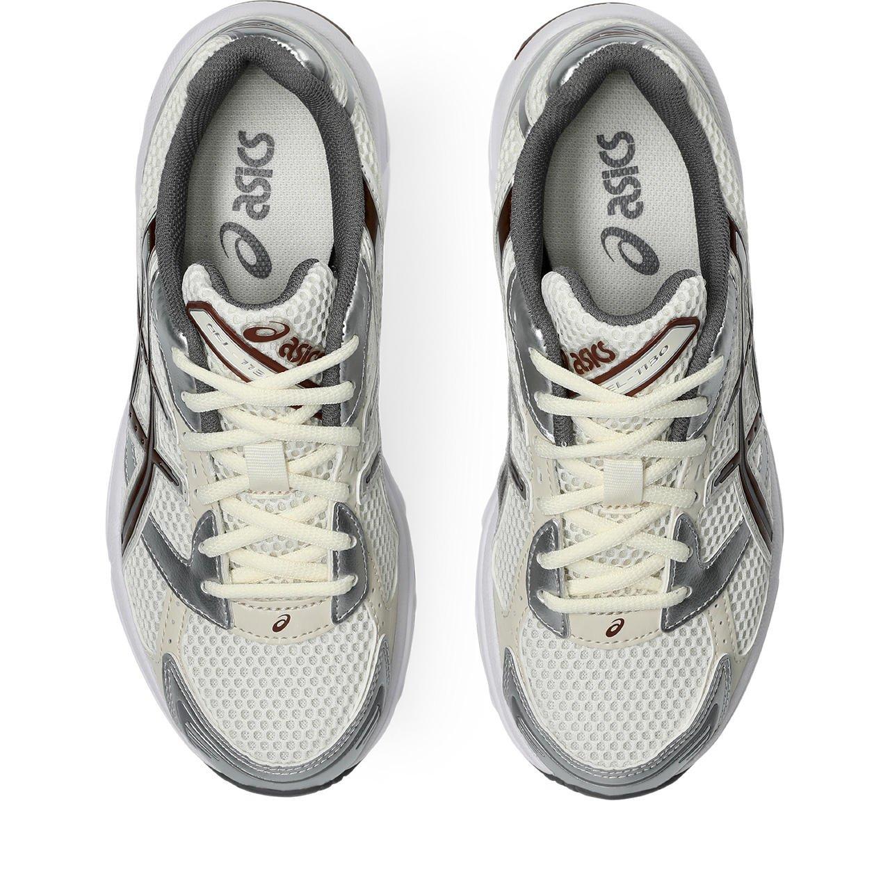 ASICS GEL-1130 "Cream/Reddish Brown" Women's Shoe - CREAM/RED Thumbnail View 7