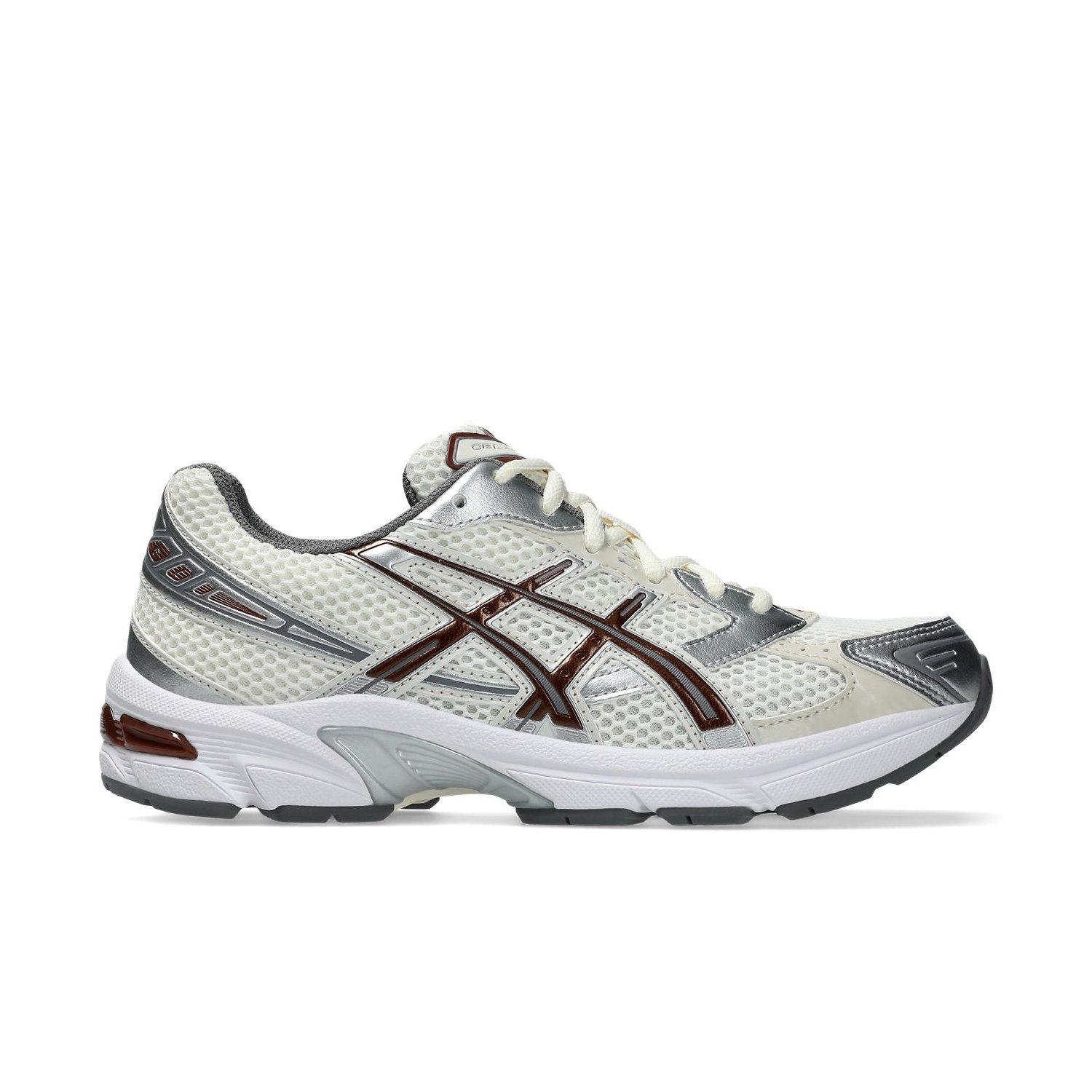 ASICS GEL-1130 "Cream/Reddish Brown" Women's Shoe - CREAM/RED Thumbnail View 1