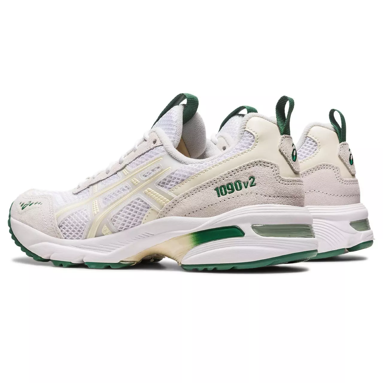 ASICS GEL-1090 V2 "White/Green" Women's Shoe - WHITE/GREEN