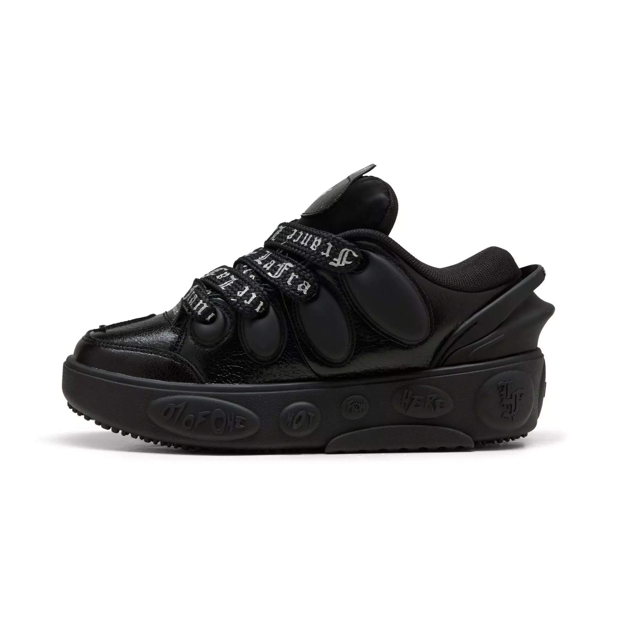 PUMA LaFrance "Black Chrome" Grade School Kids' Shoe - BLACK