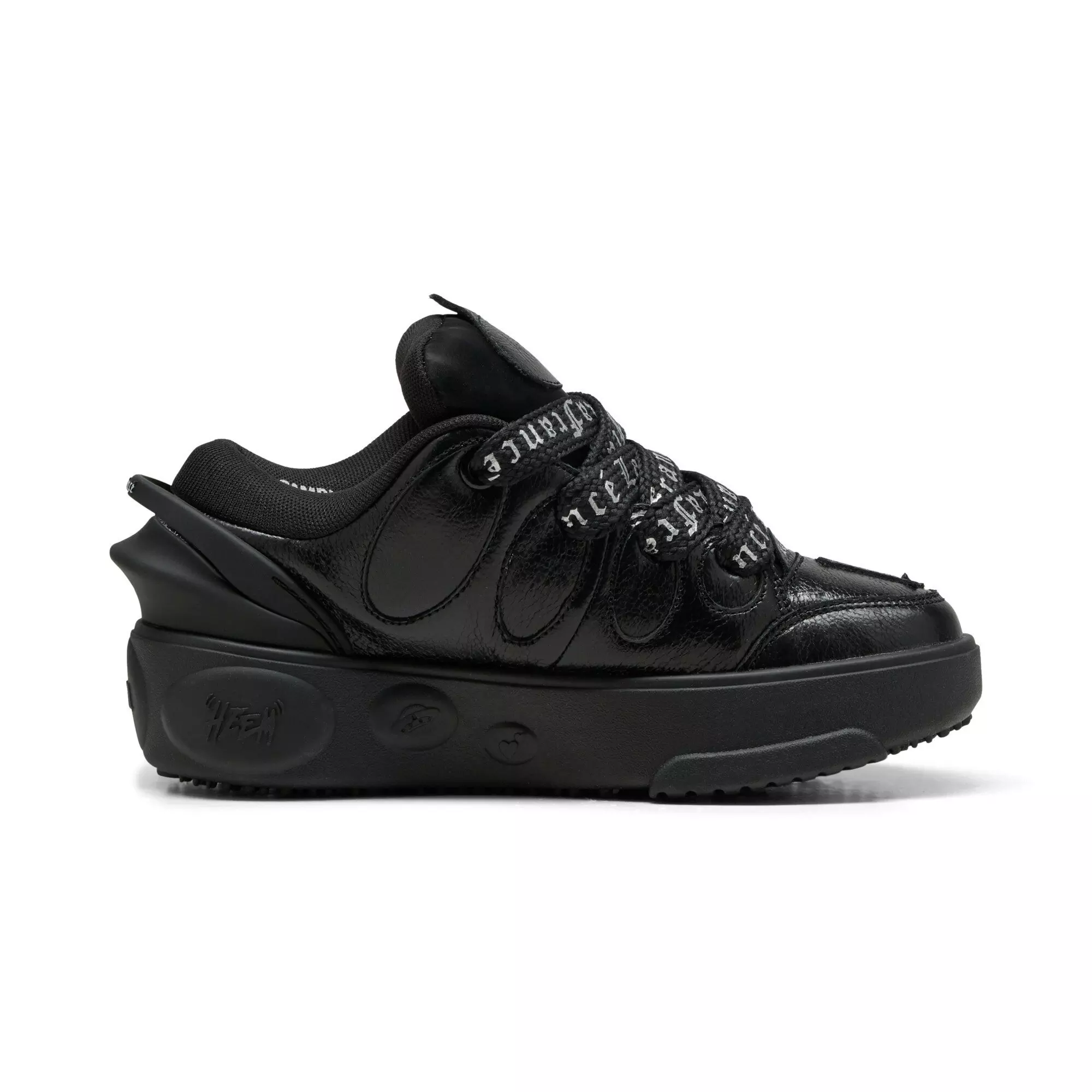 PUMA LaFrance "Black Chrome" Grade School Kids' Shoe - BLACK