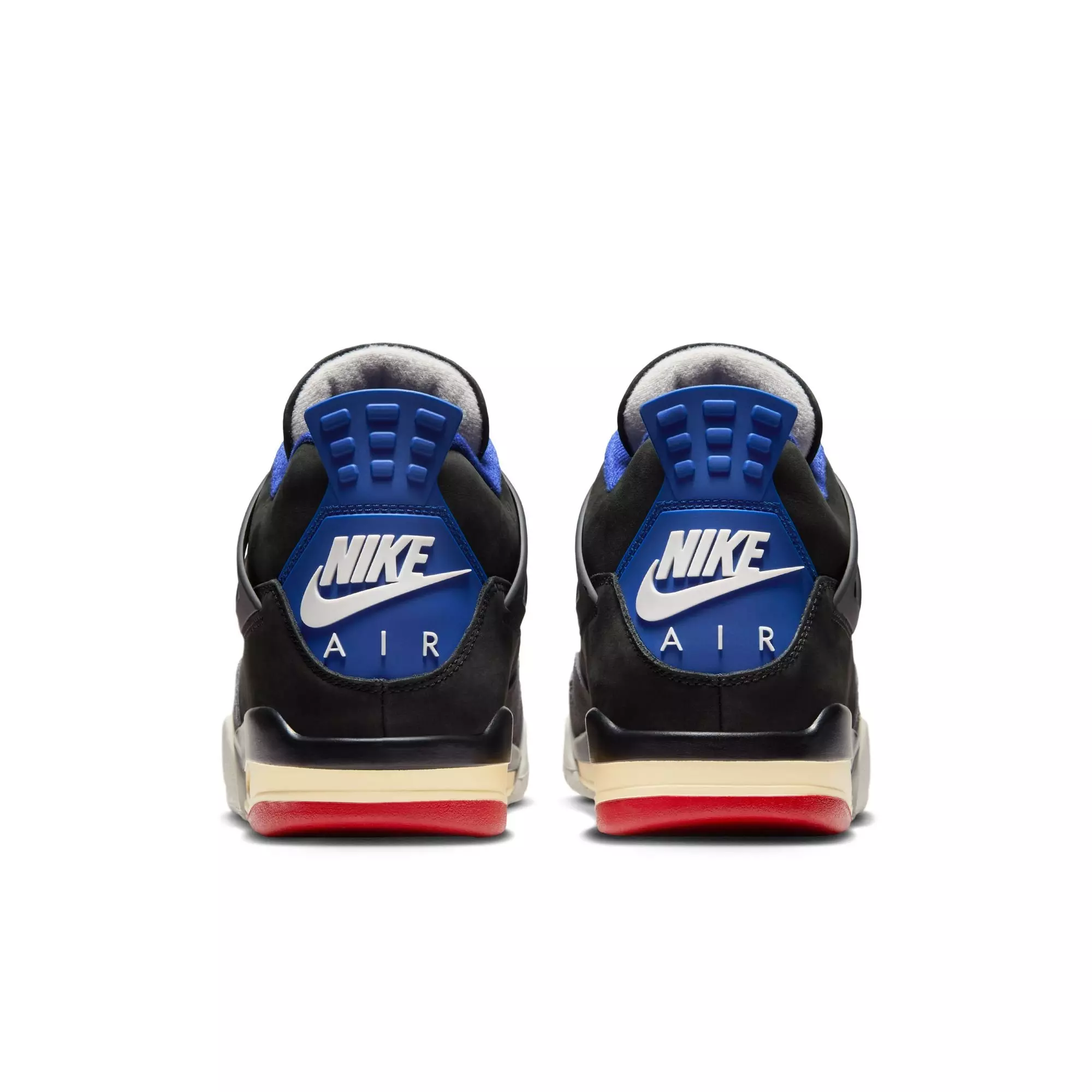 Jordan 4 Retro "Rare Air" Men's Shoe - BLACK/FIRE RED/DEEP ROYAL