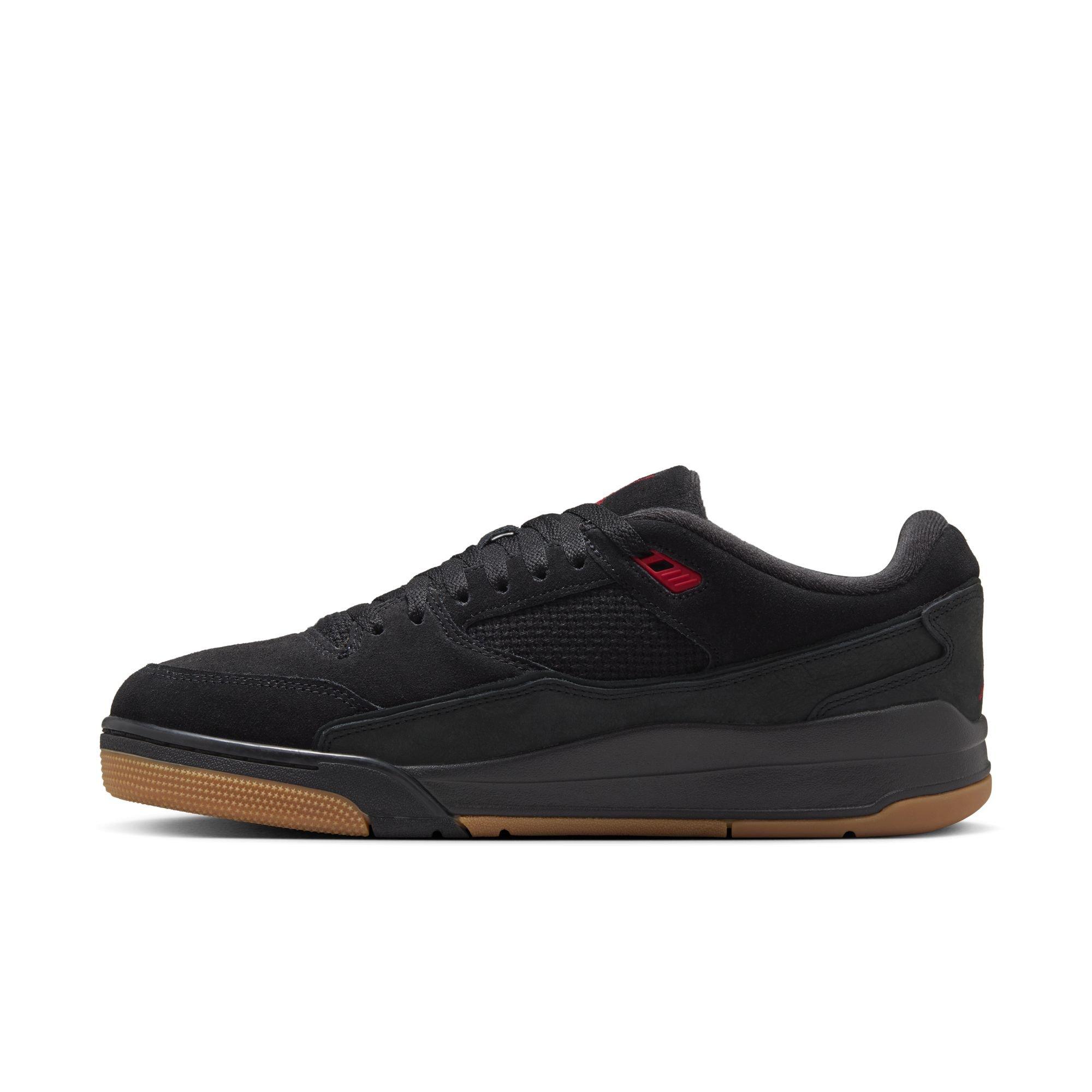Jordan Flight Court "Black/Varsity Red/Gum Med Brown" Men's Shoe - BLACK/GUM Thumbnail View 4