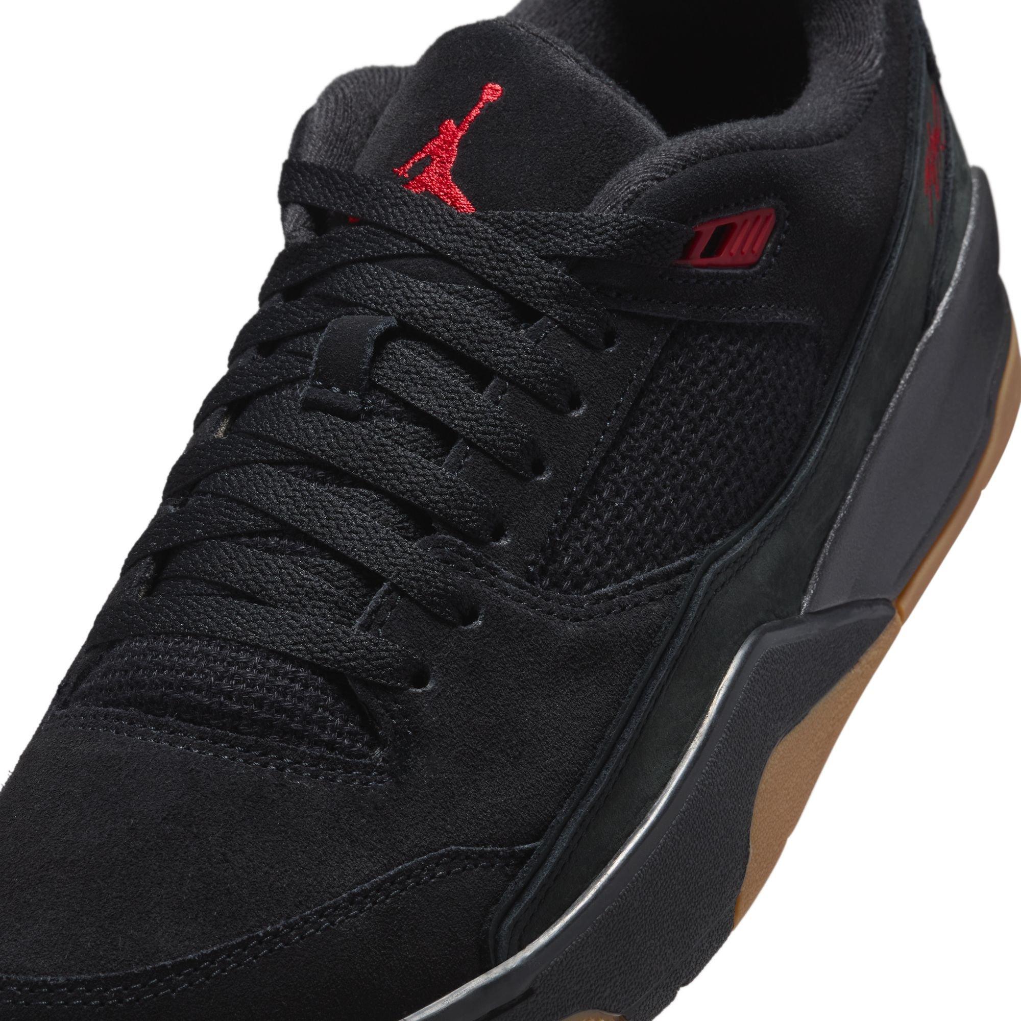 Jordan Flight Court "Black/Varsity Red/Gum Med Brown" Men's Shoe - BLACK/GUM Thumbnail View 9