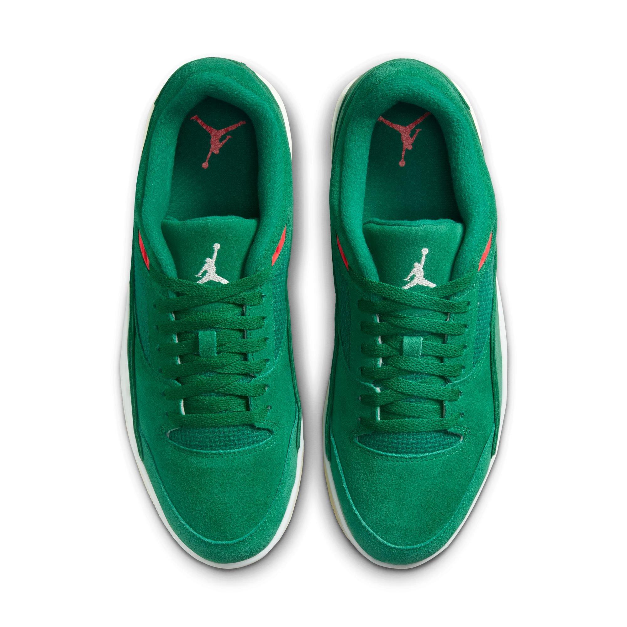 Jordan Flight Court "Malachite/Sail/Infrared 23/Muslin" Men's Shoe - GREEN Thumbnail View 6