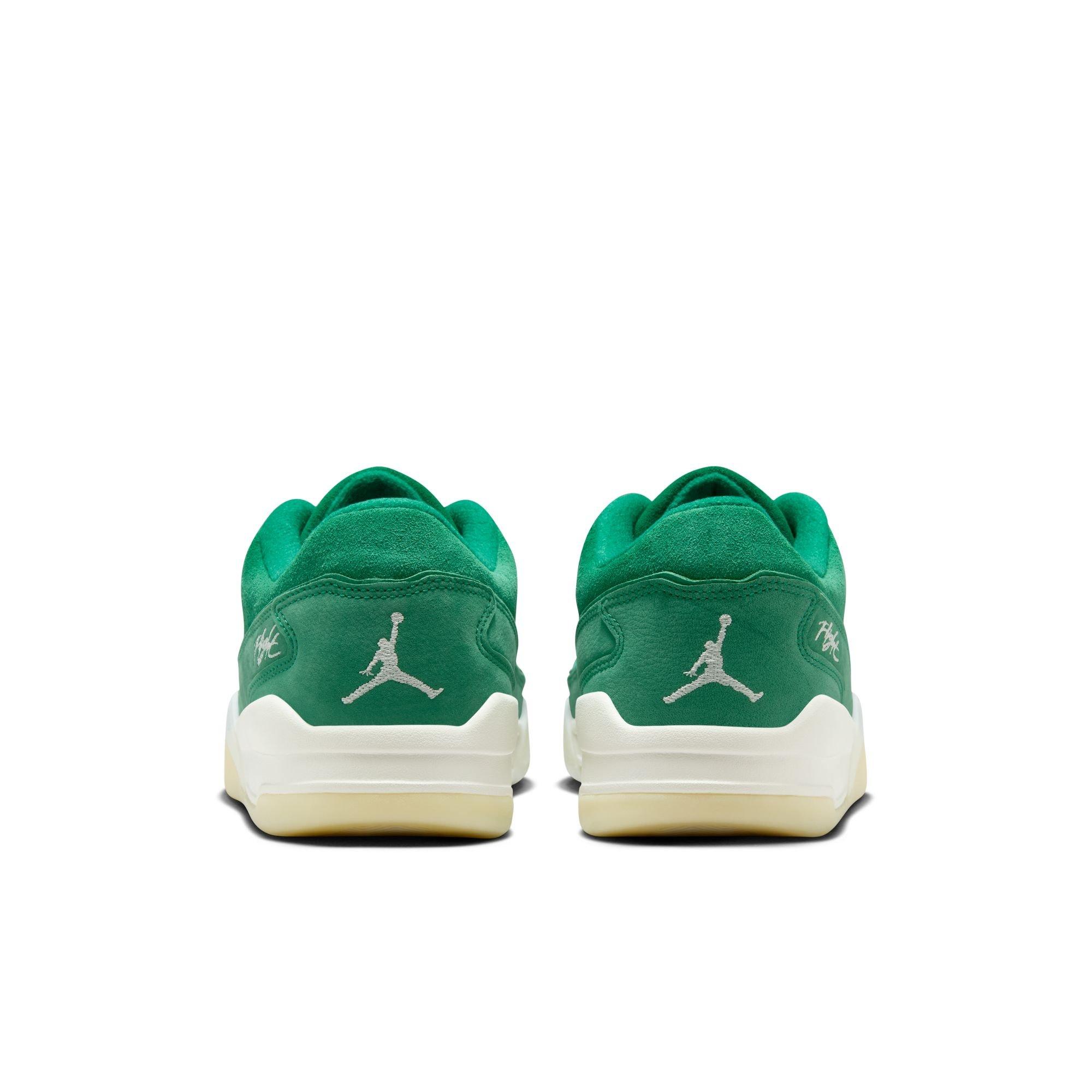 Jordan Flight Court "Malachite/Sail/Infrared 23/Muslin" Men's Shoe - GREEN Thumbnail View 7