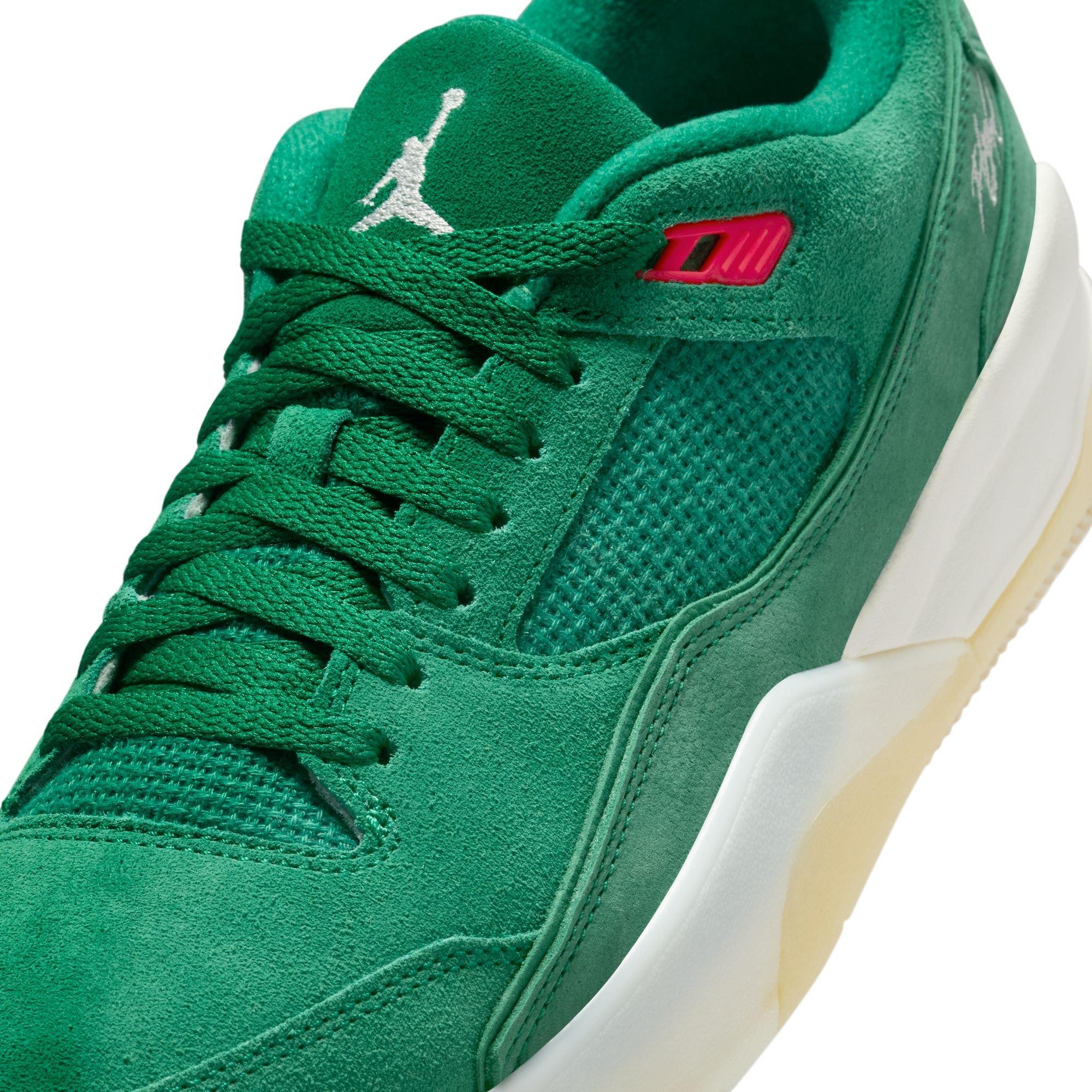 Jordan Flight Court "Malachite/Sail/Infrared 23/Muslin" Men's Shoe - GREEN Thumbnail View 9