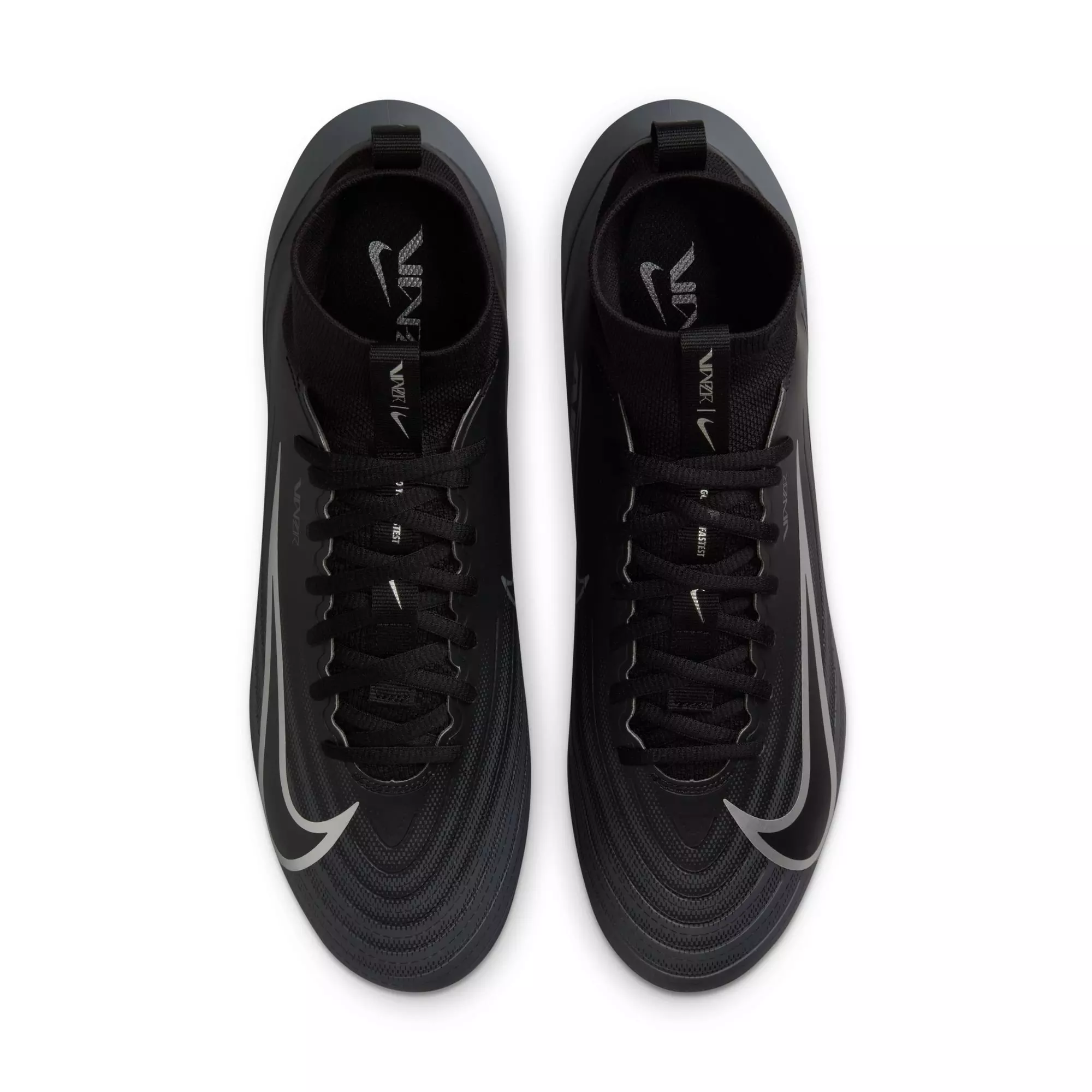 Nike Vapor Pro 1 "Black/Dark Grey/Bright Crimson" Men's Football Cleat - BLACK/GREY