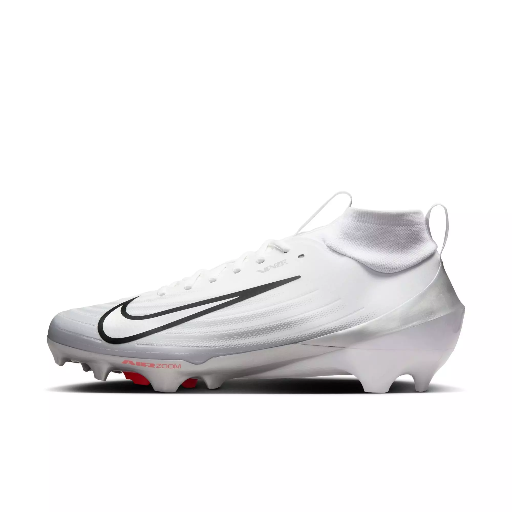 Nike Vapor Pro 1 "White/Metallic Silver/Black/Summit White" Men's Football Cleat