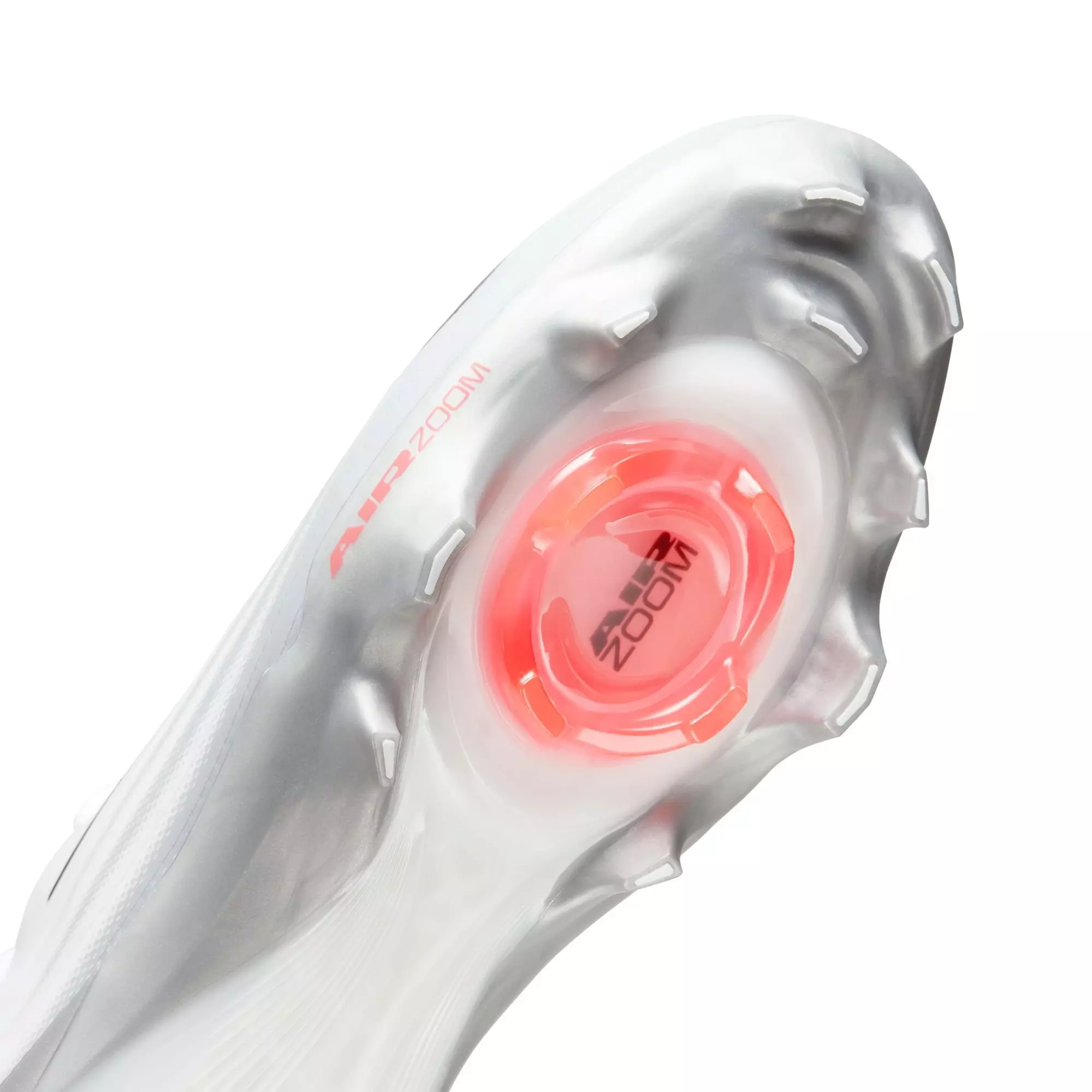 Nike Vapor Pro 1 "White/Metallic Silver/Black/Summit White" Men's Football Cleat - WHITE/SILVER