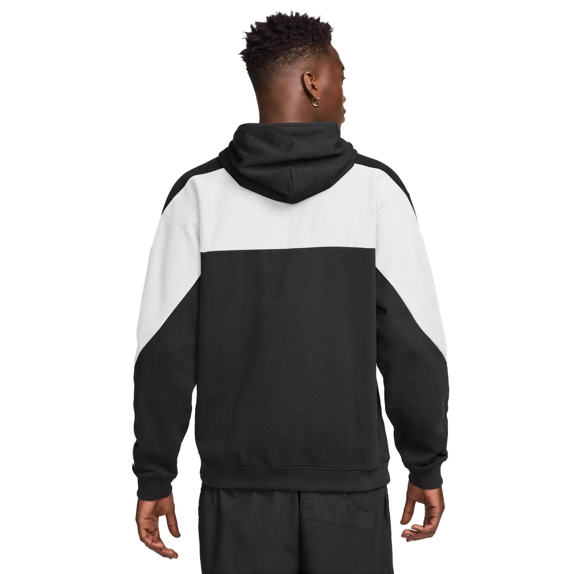 Nike Men's Air Fleece Pullover Hoodie - BLACK