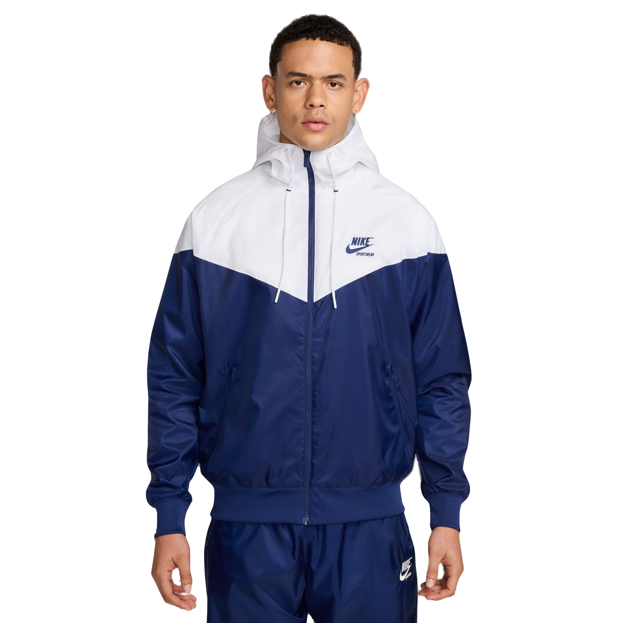 Nike Men's Windrunner Woven Lined Jacket - WHITE