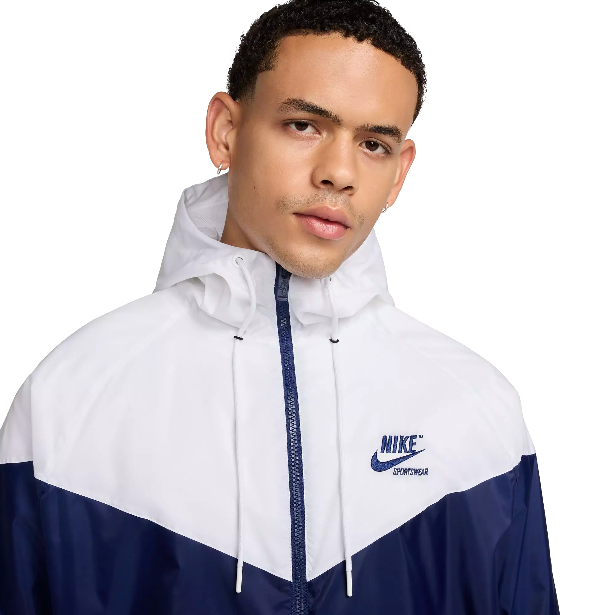 Nike Men's Windrunner Woven Lined Jacket - WHITE