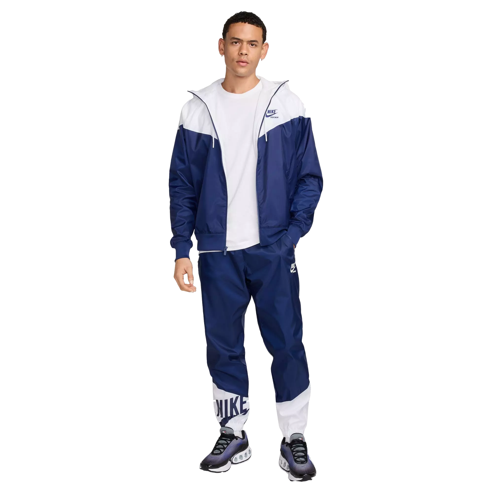 Nike Men's Windrunner Woven Lined Jacket - WHITE