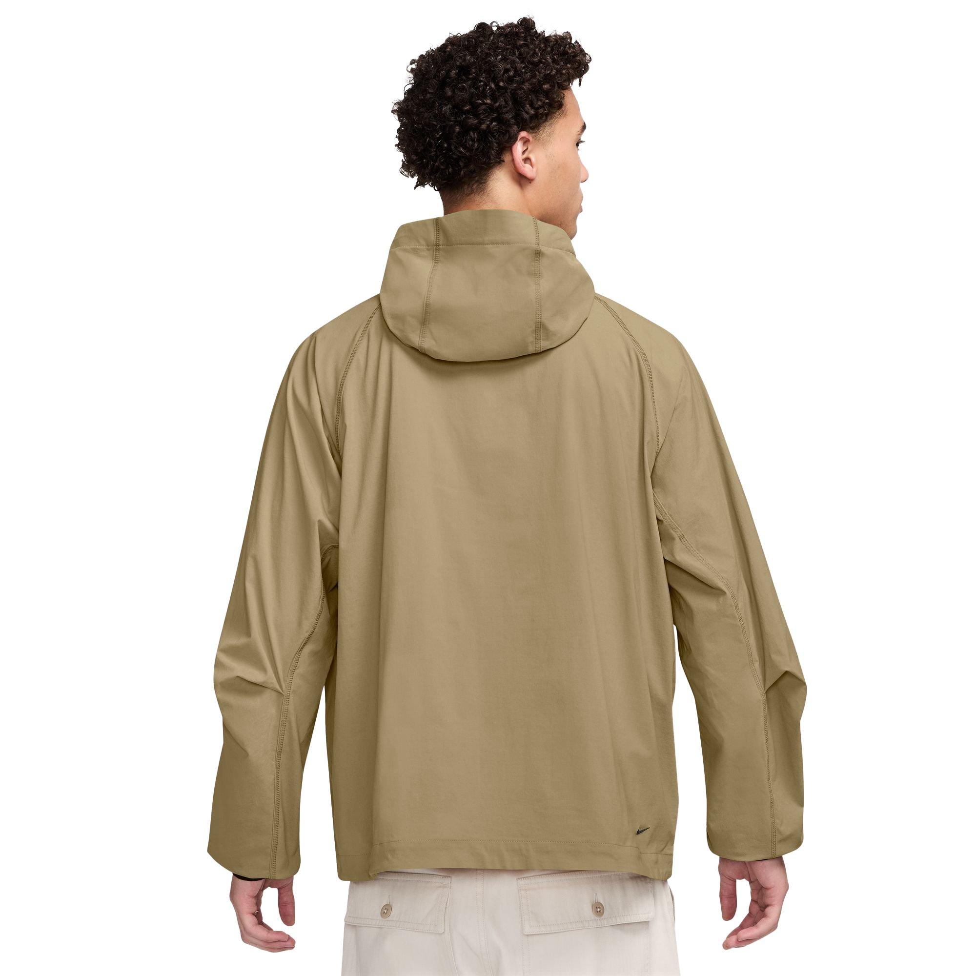 Nike Men's Sportswear Tech Full-Zip Woven Windrunner Jacket - BEIGE Thumbnail View 2